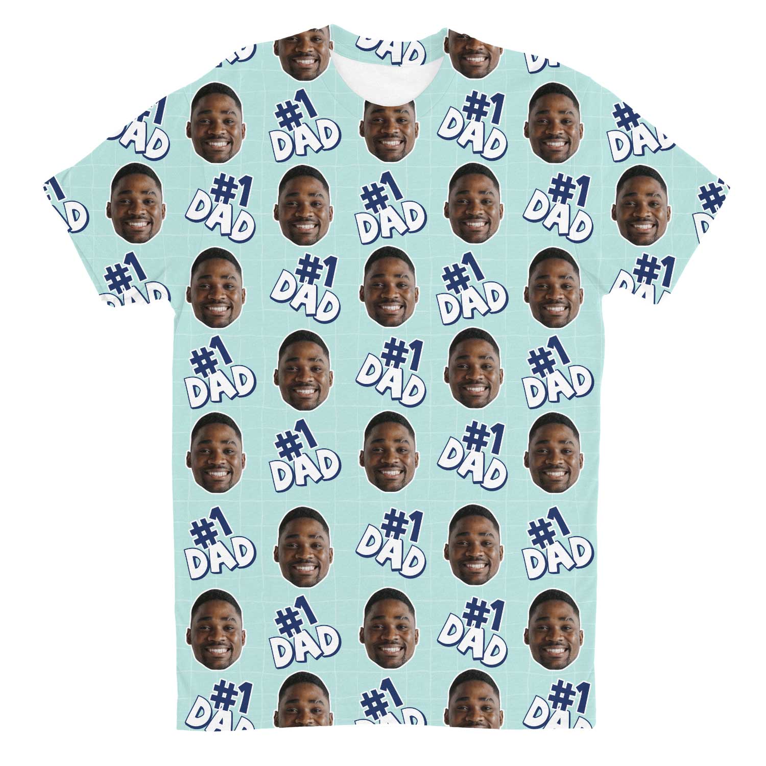 Number 1 Dad Custom T-Shirt