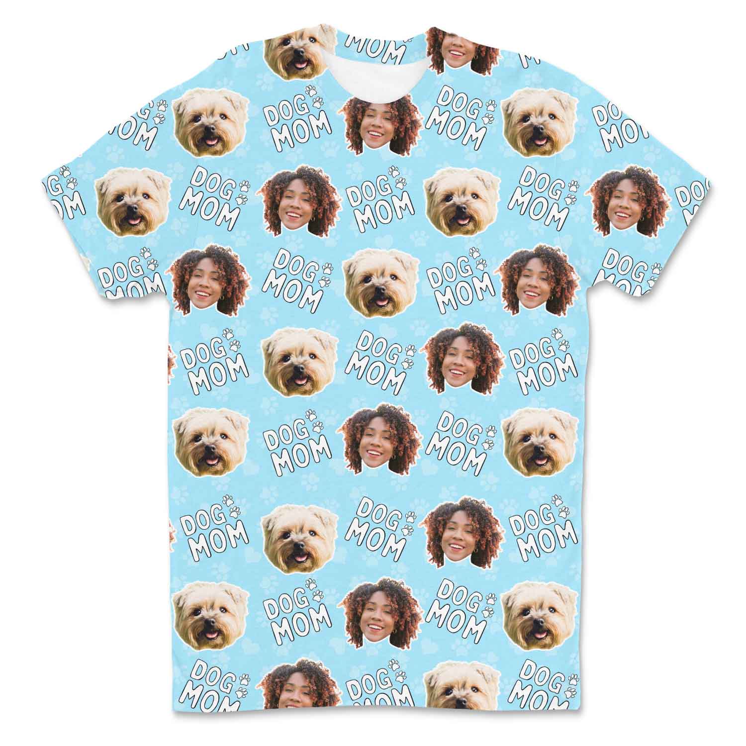 Dog Mom Custom T-Shirt