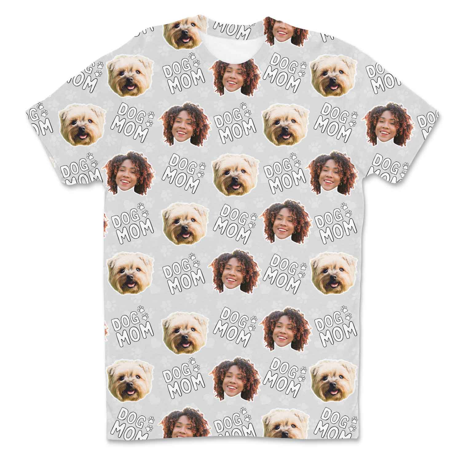 Dog Mom Custom T-Shirt