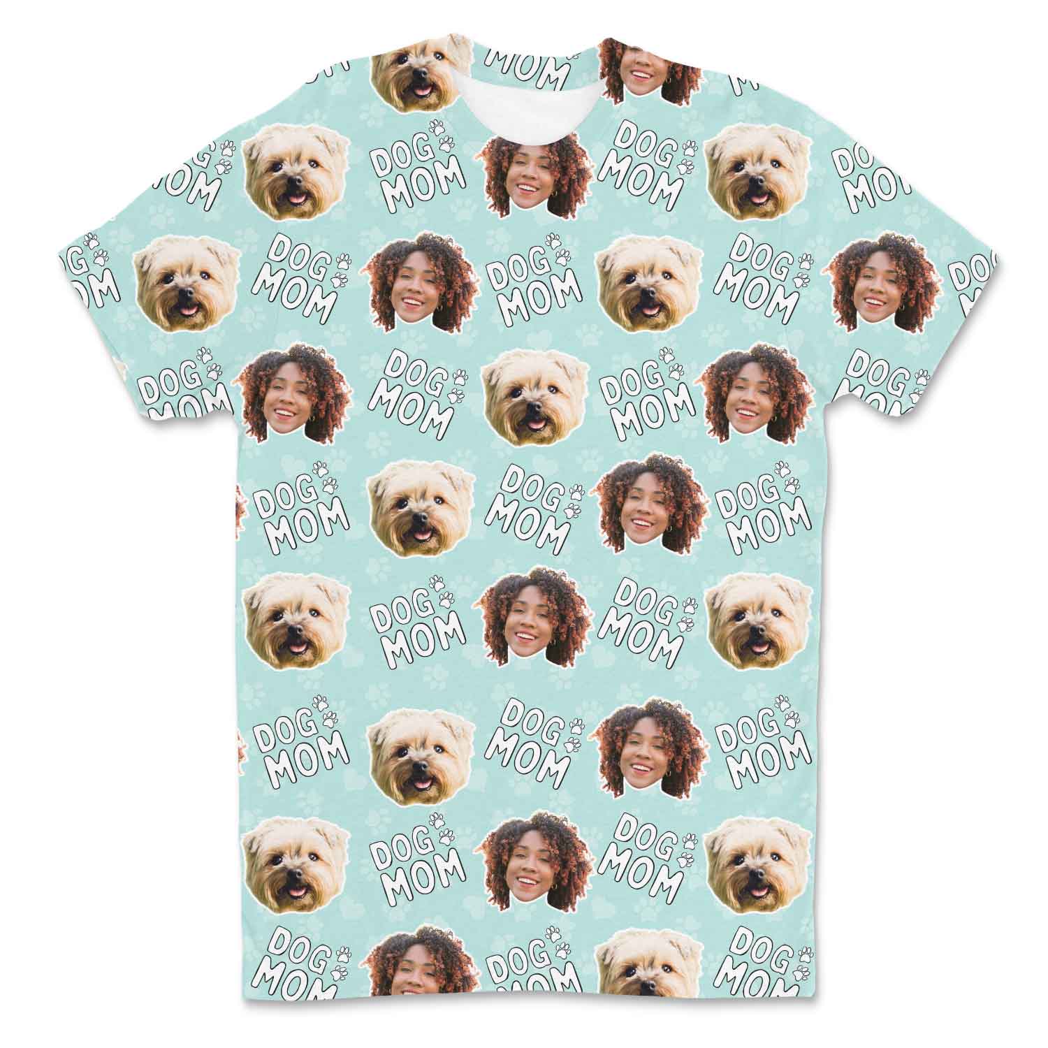 Dog Mom Custom T-Shirt