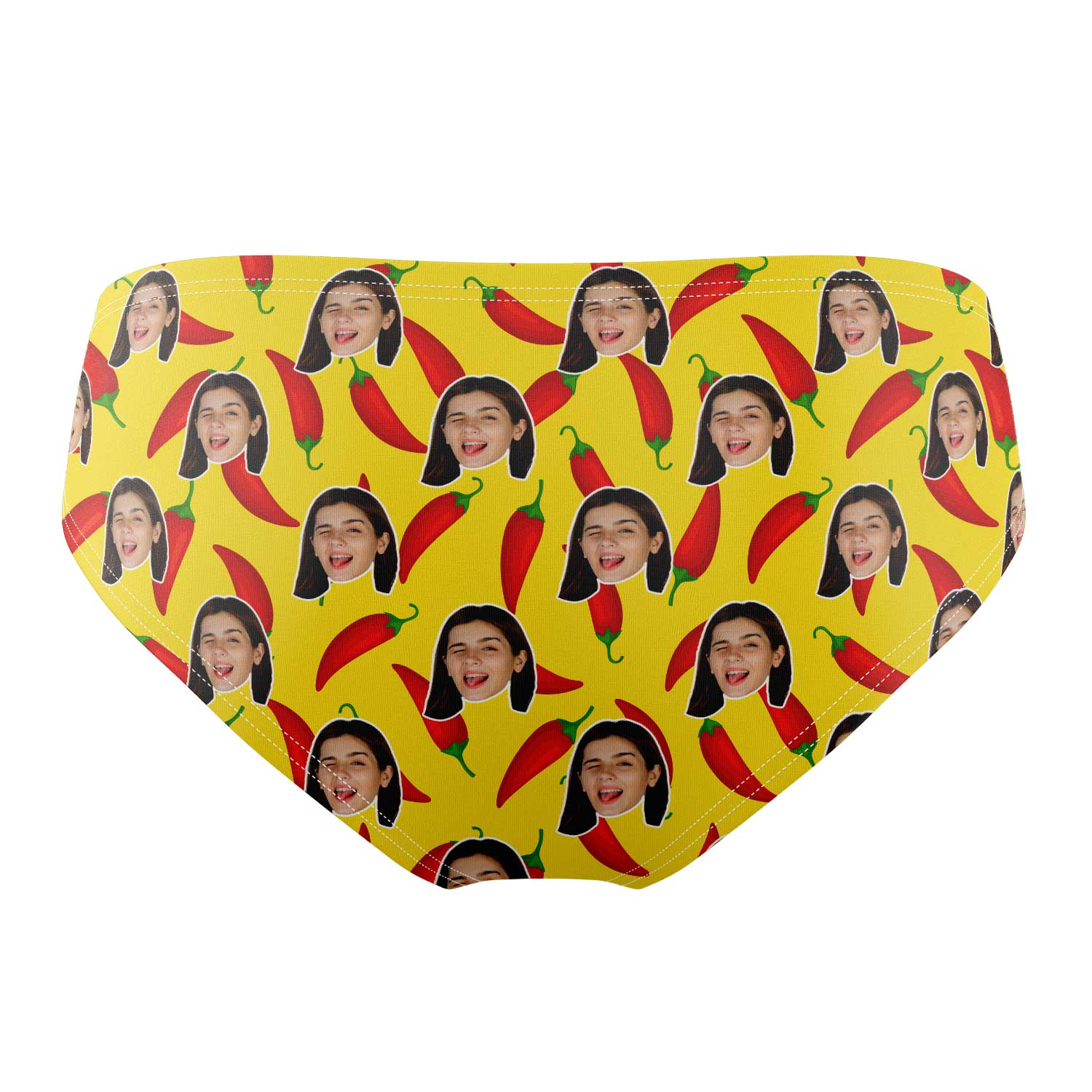 swim trunks with face on them
