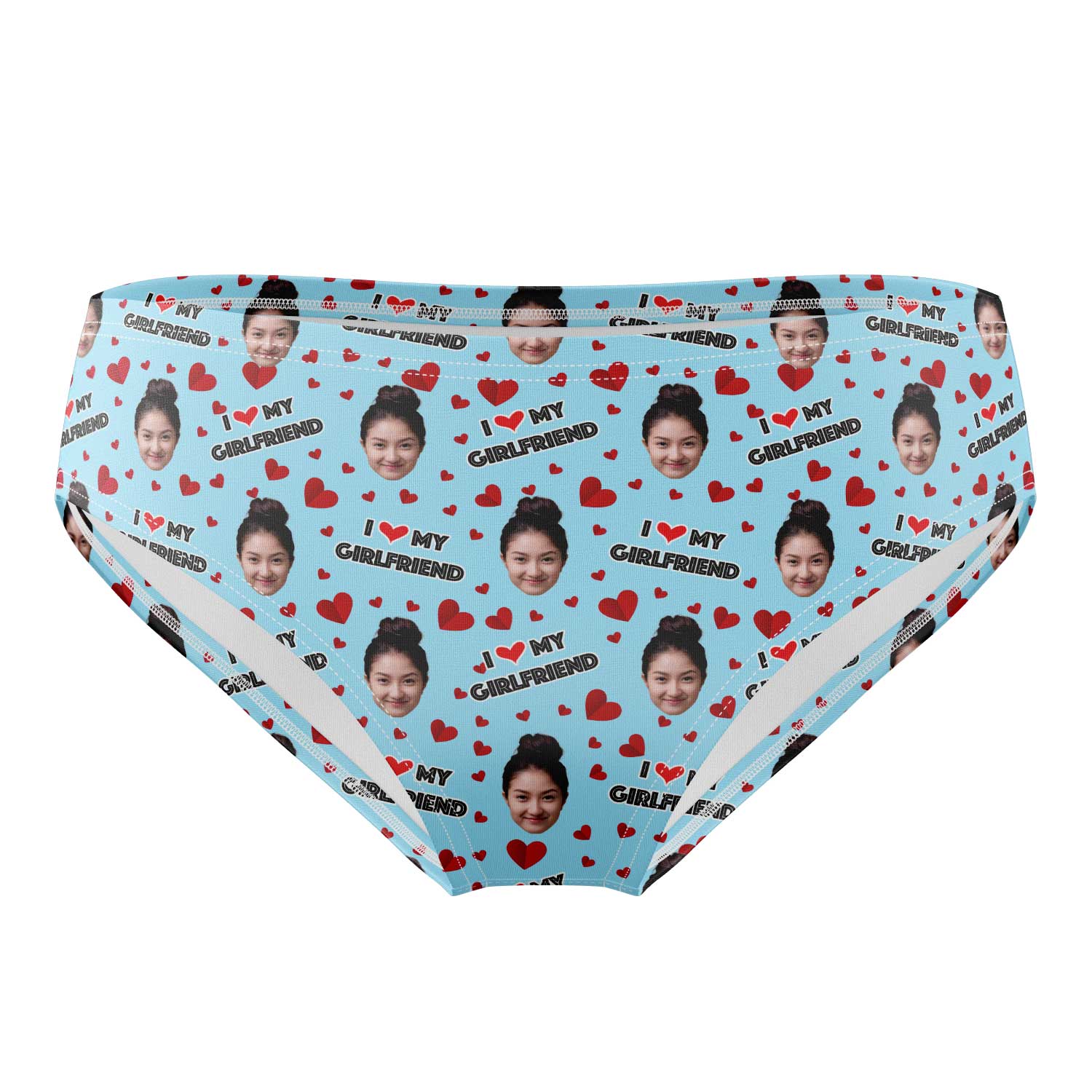 swim trunks with face on them
