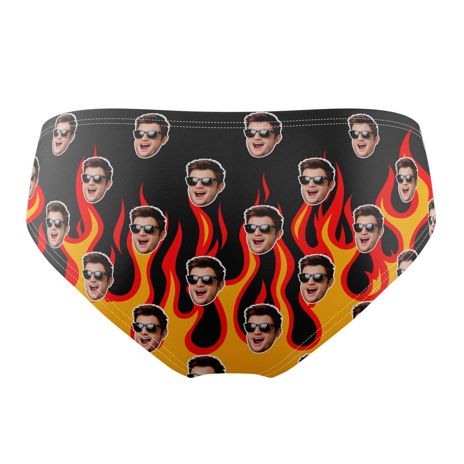 Custom swim trunks
