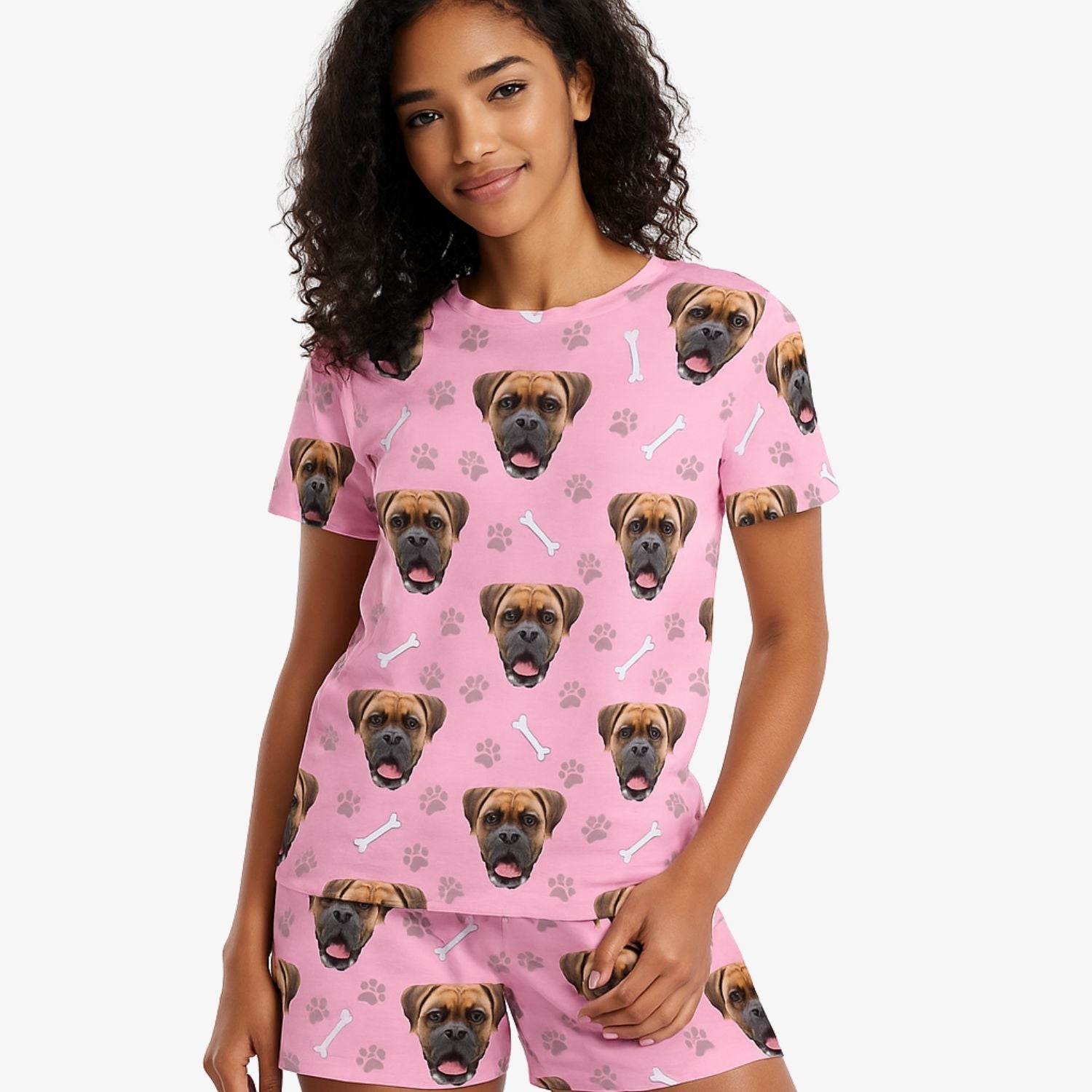 Your Dog Women's Custom PJs - Shorts Set