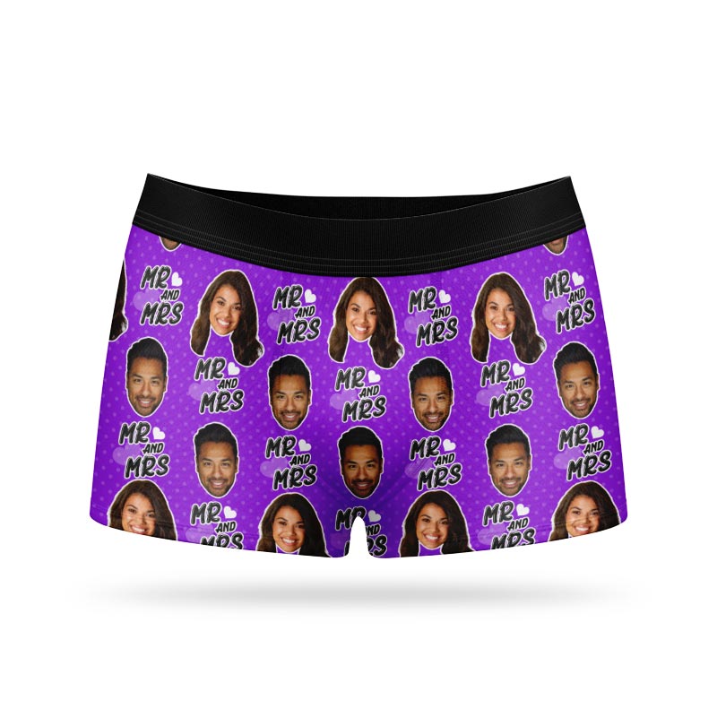 Mr & Mrs Custom Boxers
