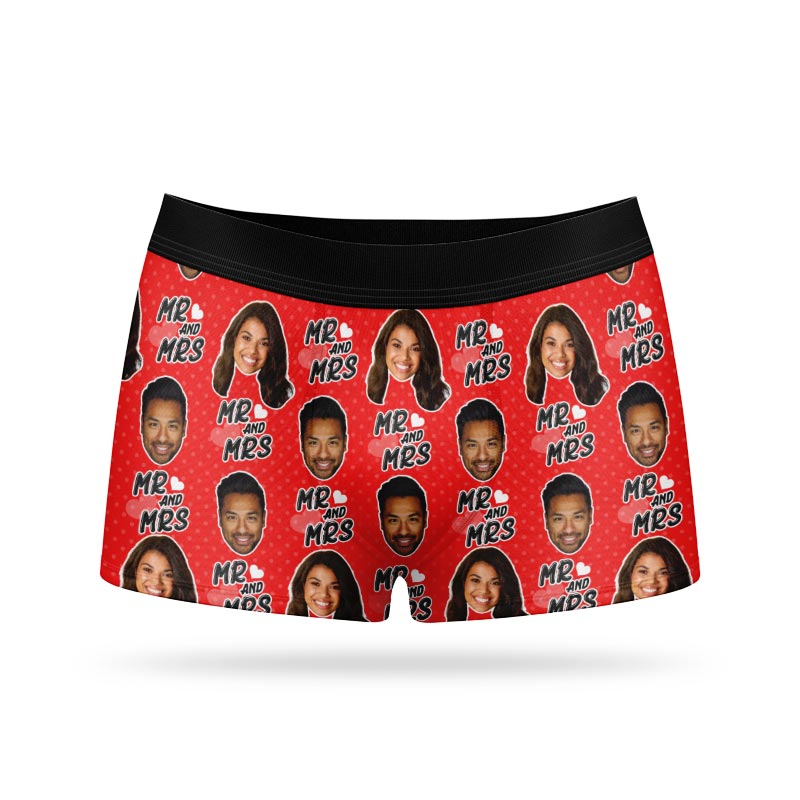 Mr & Mrs Custom Boxers