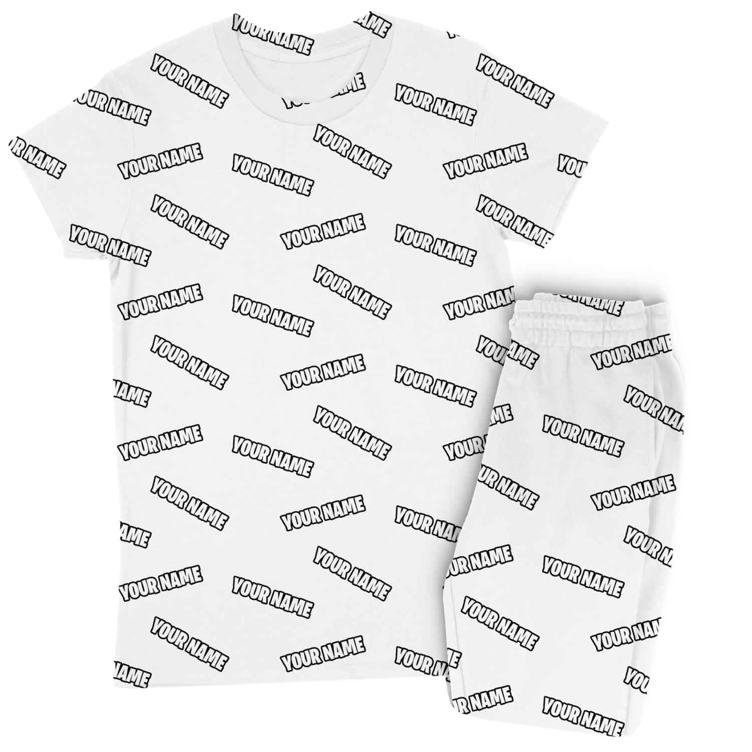 Your Name Women's Custom Pajamas - Pants Set