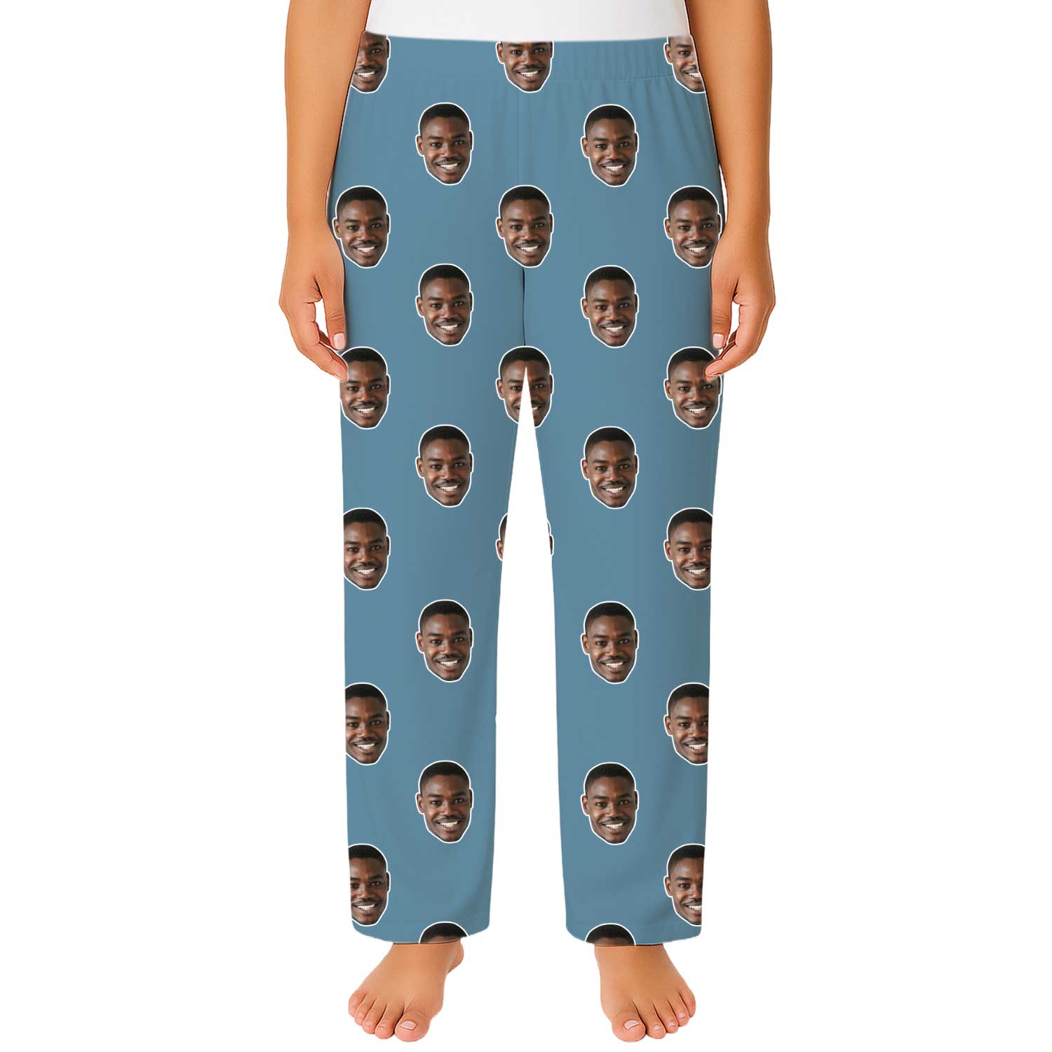 pjs with face on them
