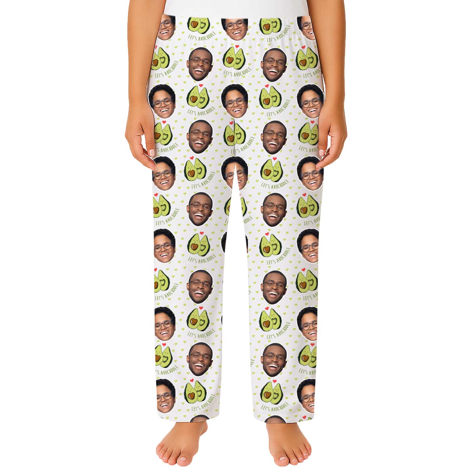 Let's Avocuddle Custom Women's PJ Pants