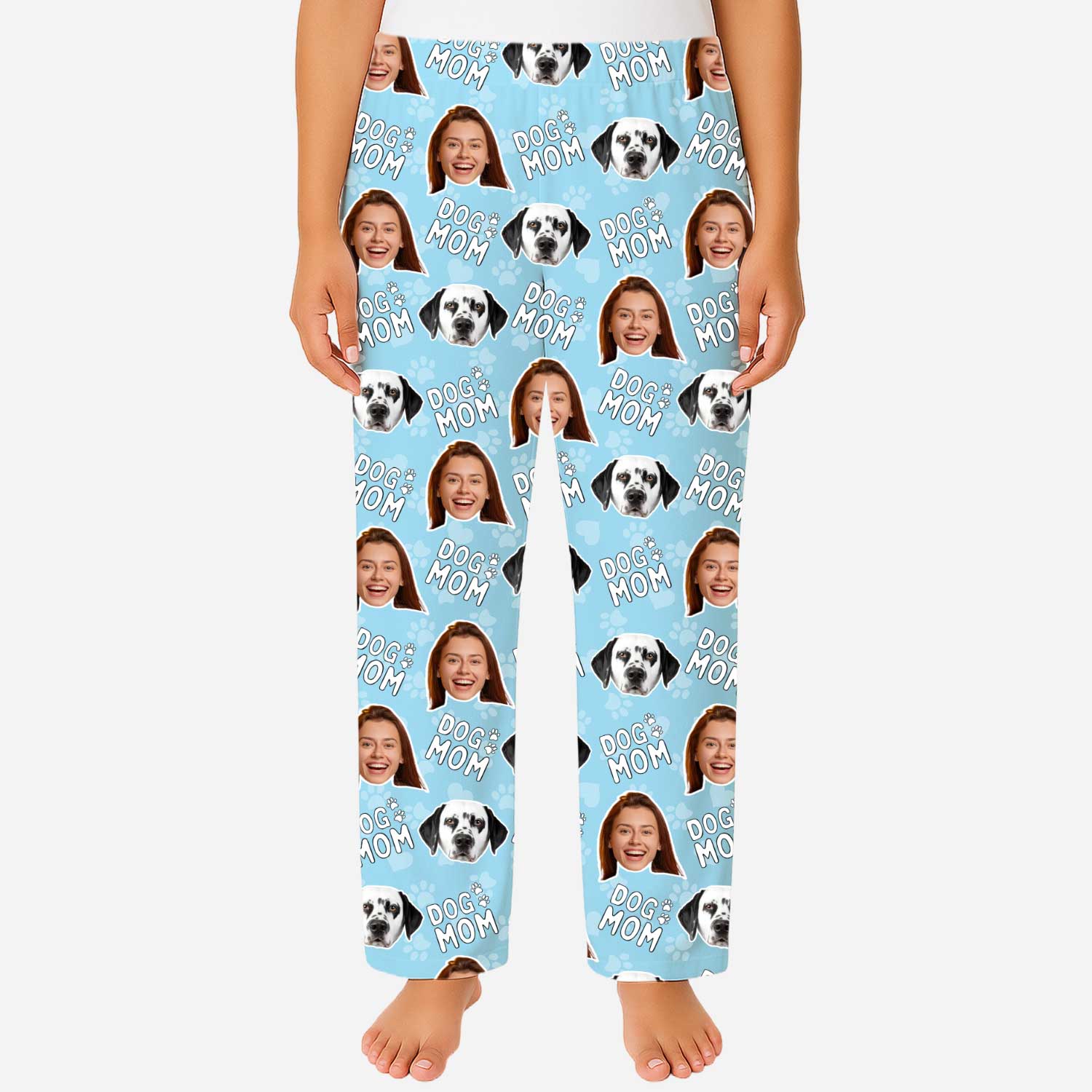 Women's Dog Mom Custom PJ Pants