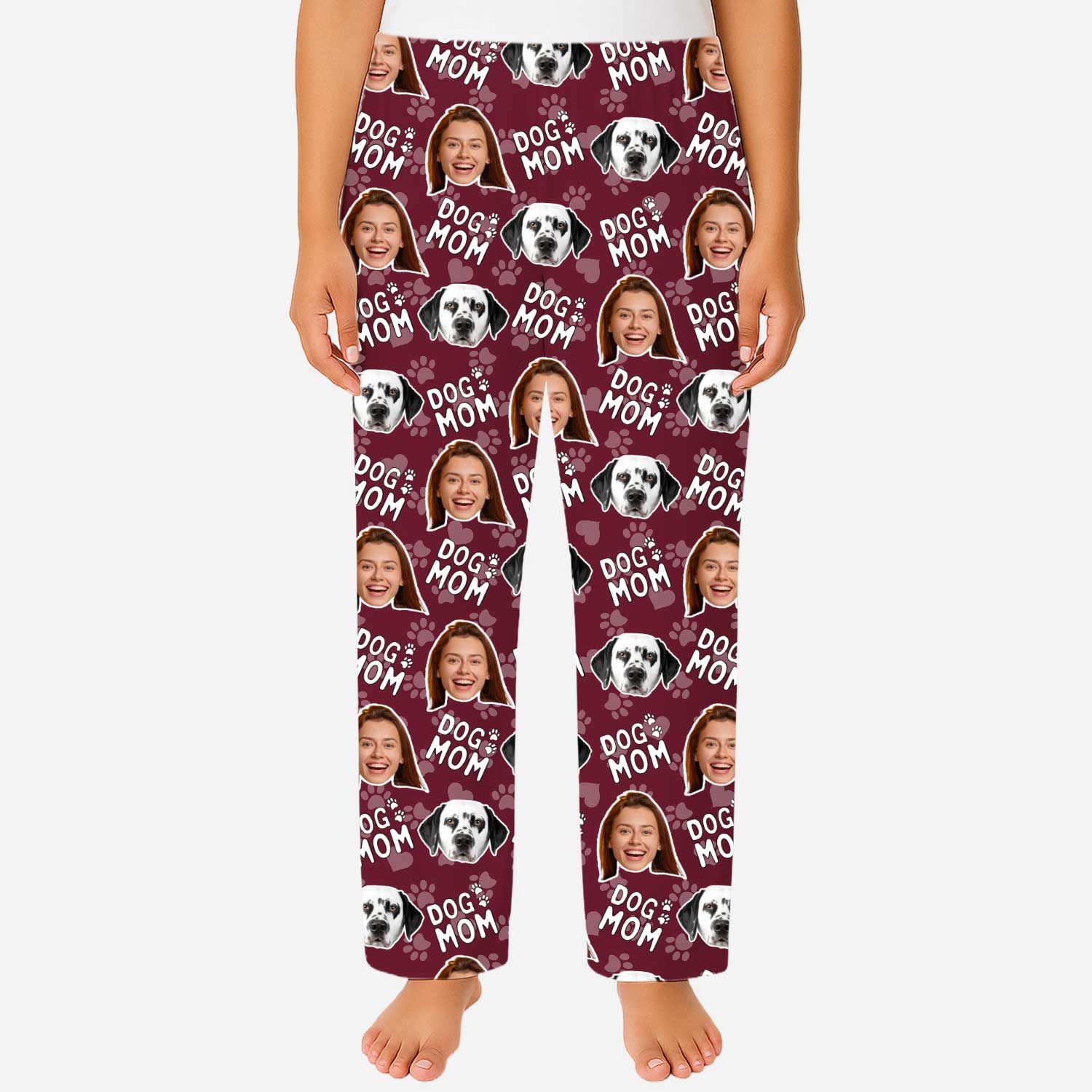 Women's Dog Mom Custom PJ Pants