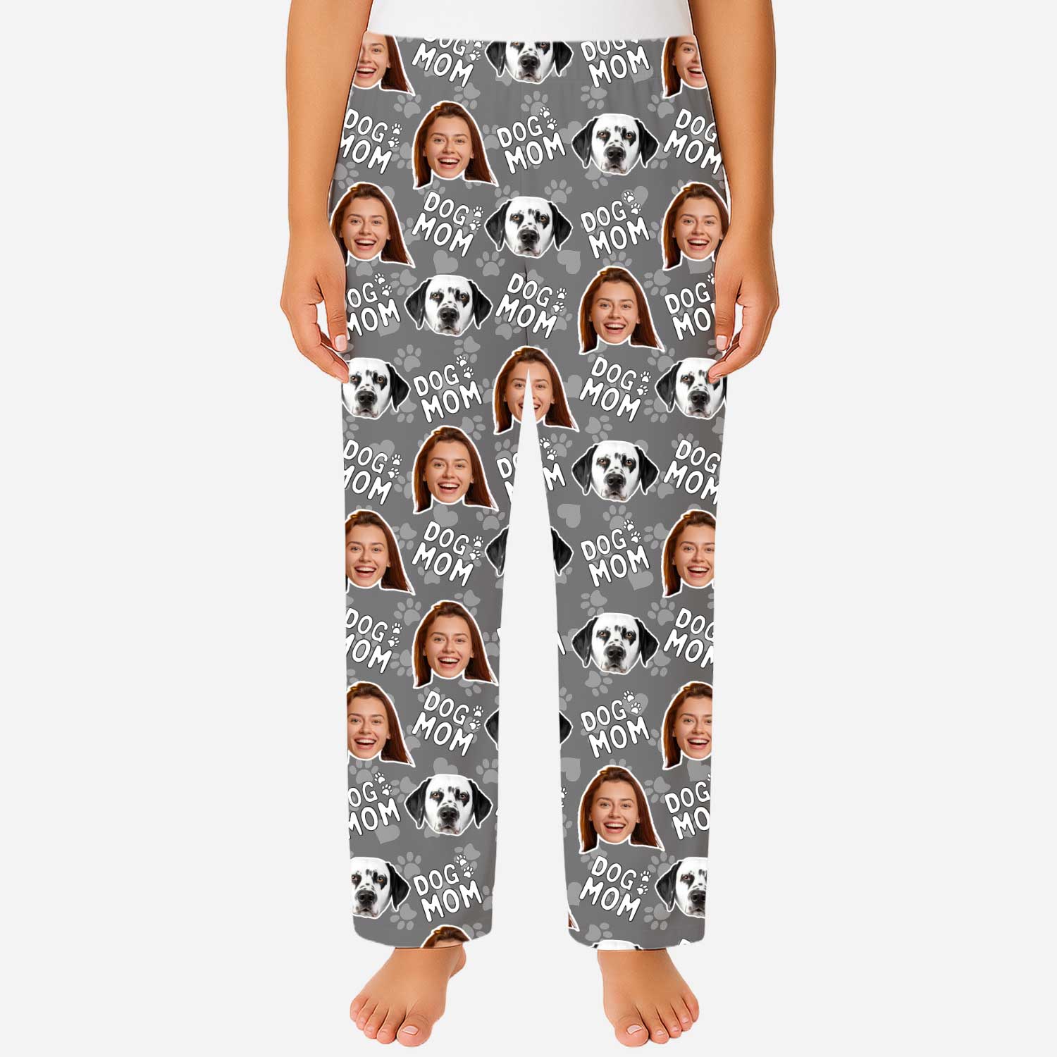 Women's Dog Mom Custom PJ Pants