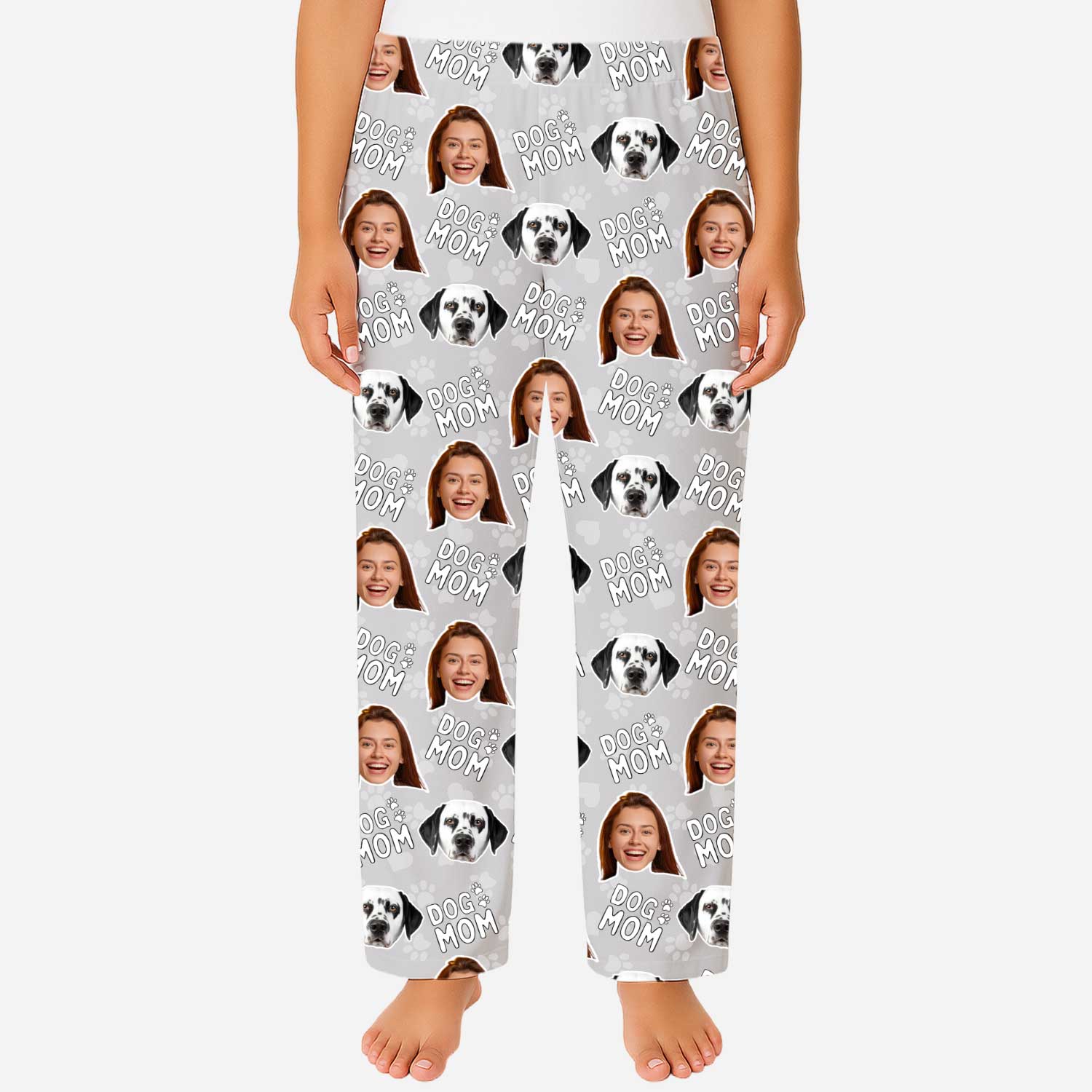 Women's Dog Mom Custom PJ Pants