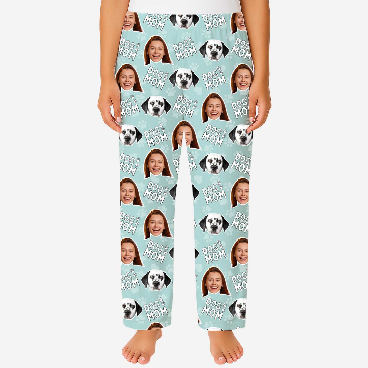 Women's Dog Mom Custom PJ Pants