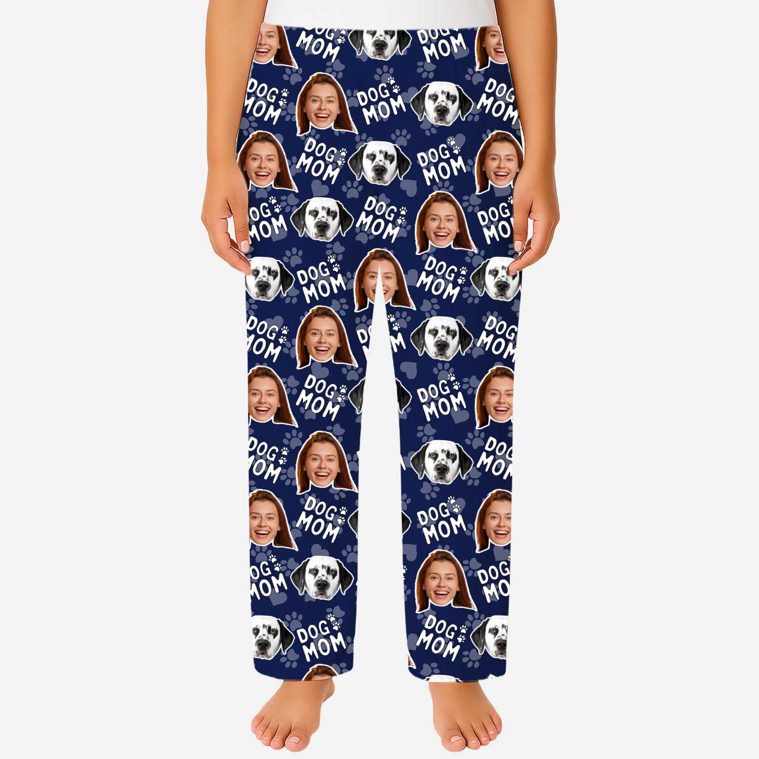 Women's Dog Mom Custom PJ Pants