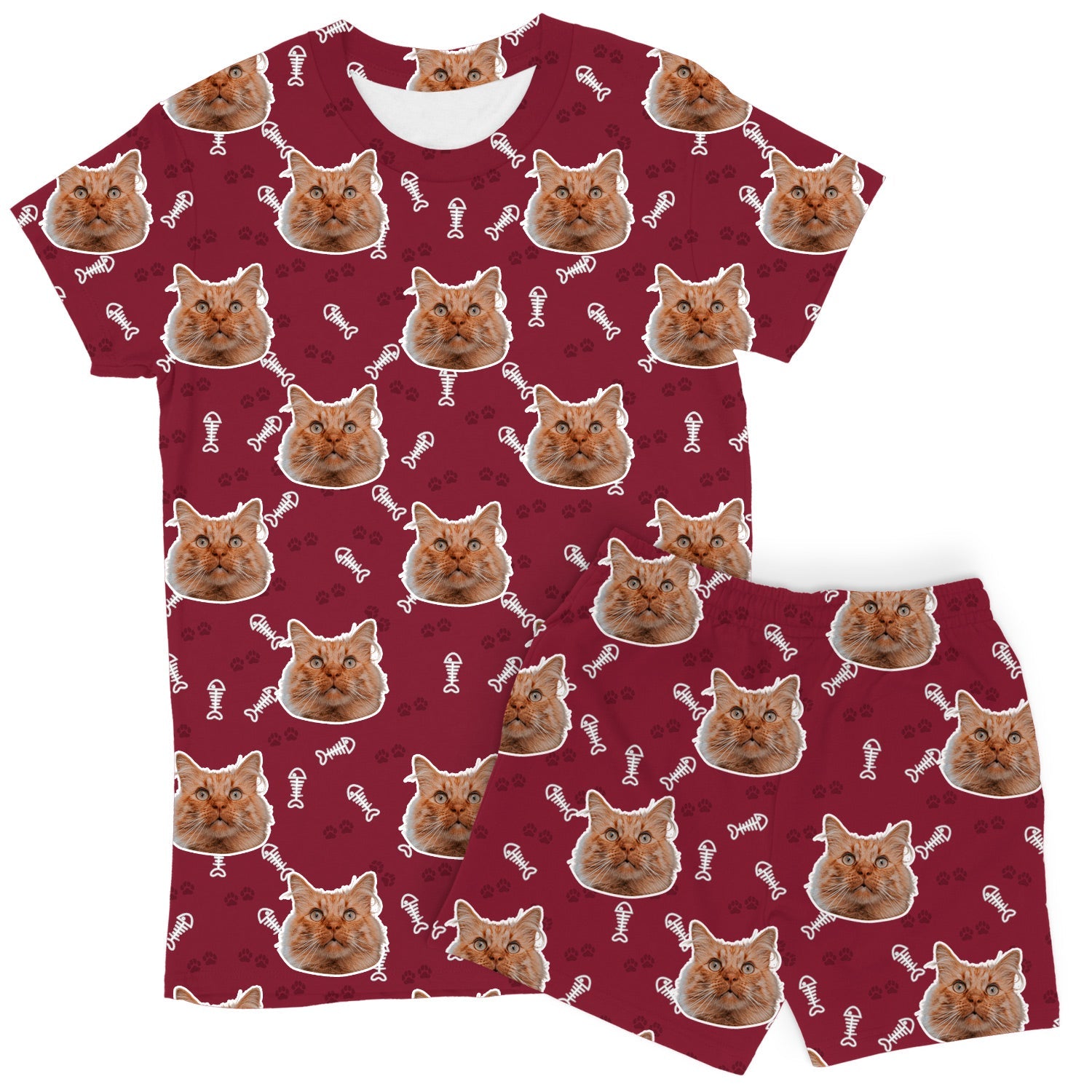 Your Cat Women's Custom PJs - Shorts Set