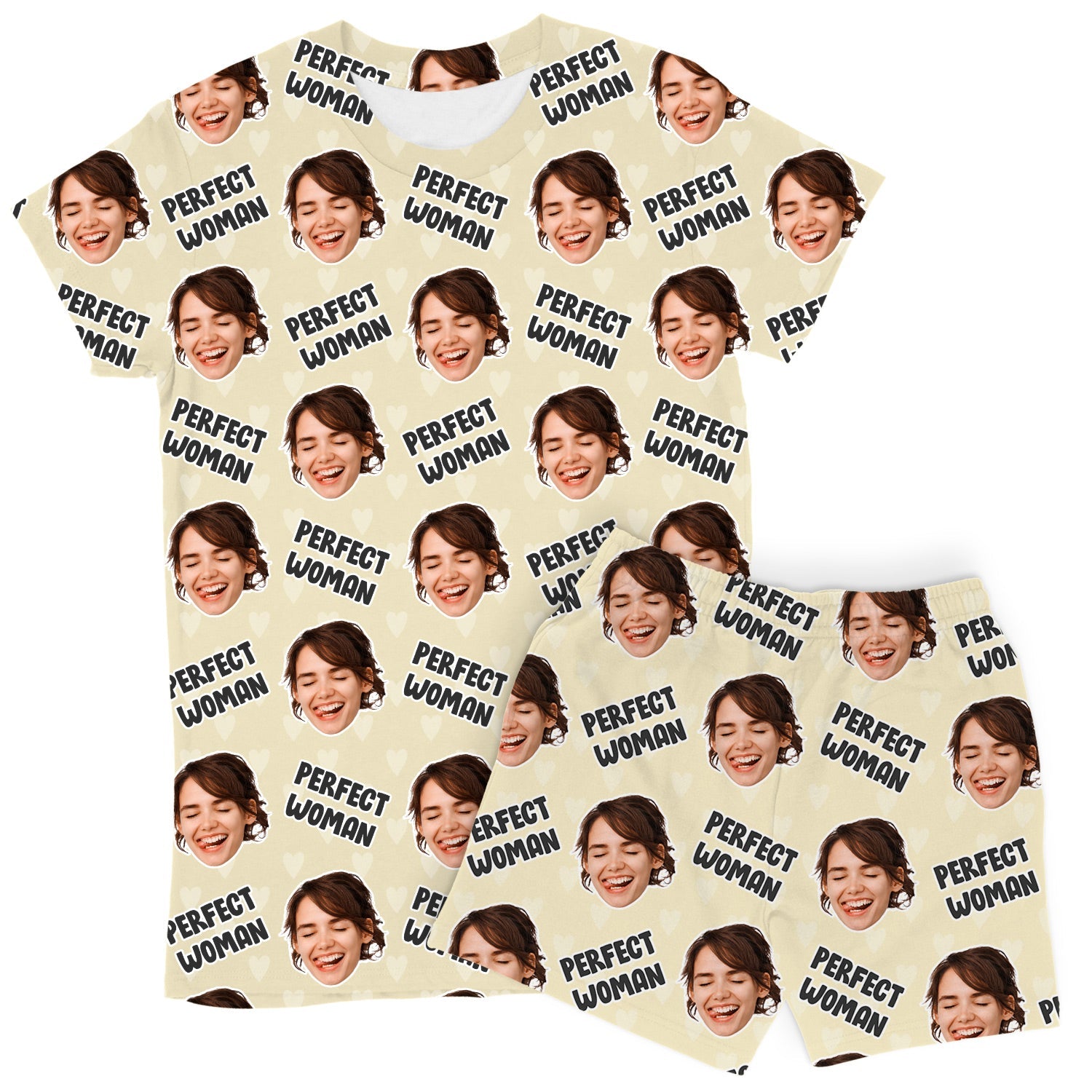 Women's Perfect Woman Custom PJs - Shorts Set