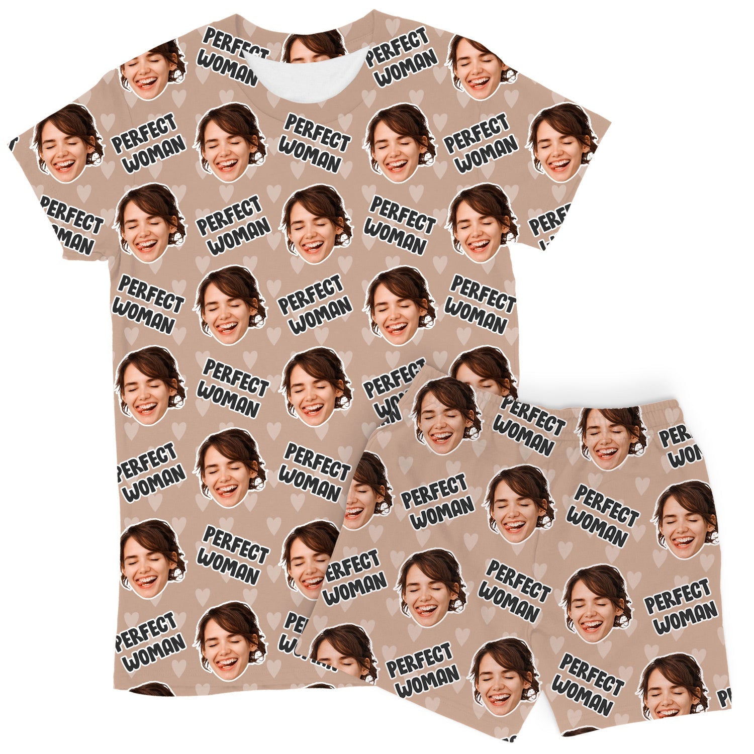 Women's Perfect Woman Custom PJs - Shorts Set