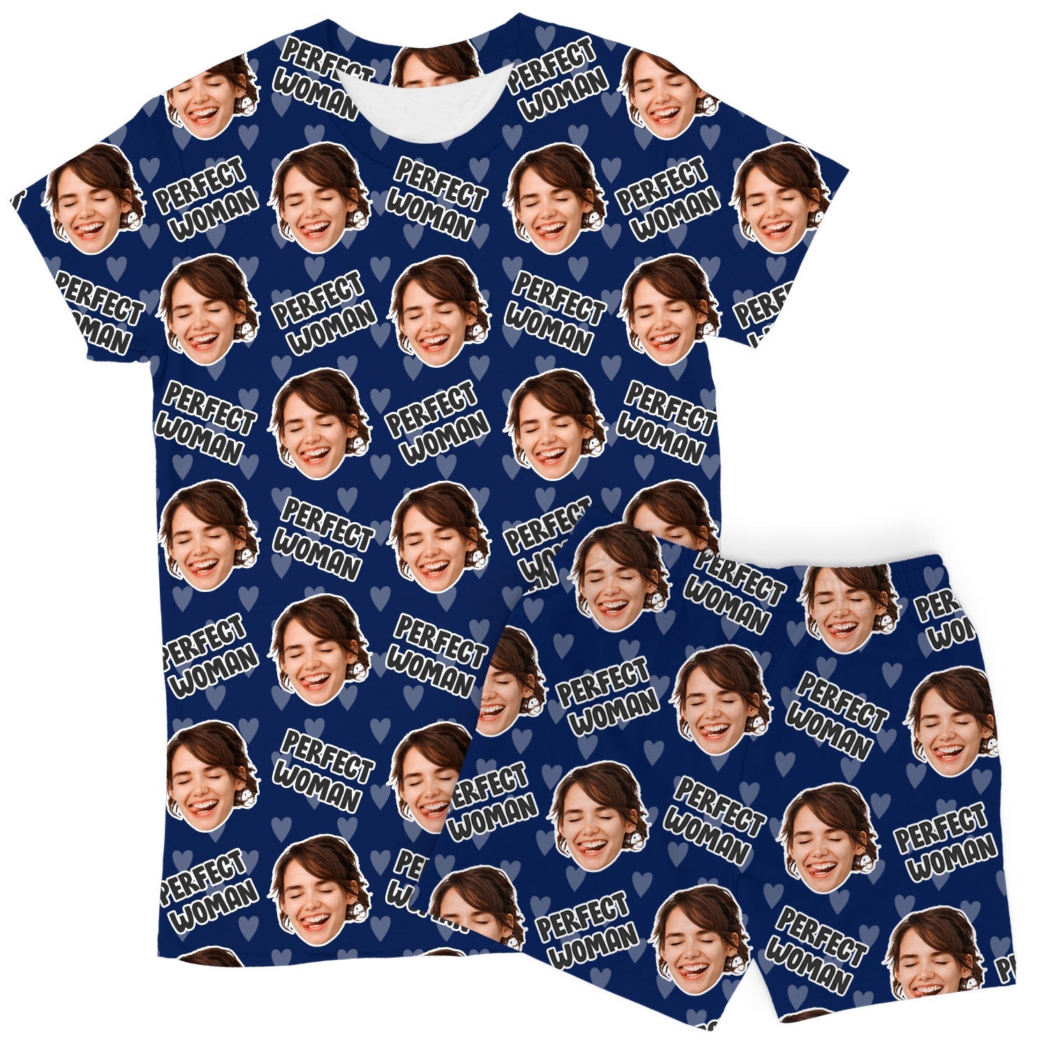 Women's Perfect Woman Custom PJs - Shorts Set