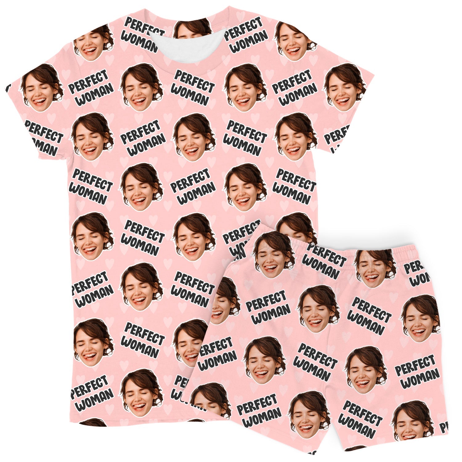Women's Perfect Woman Custom PJs - Shorts Set