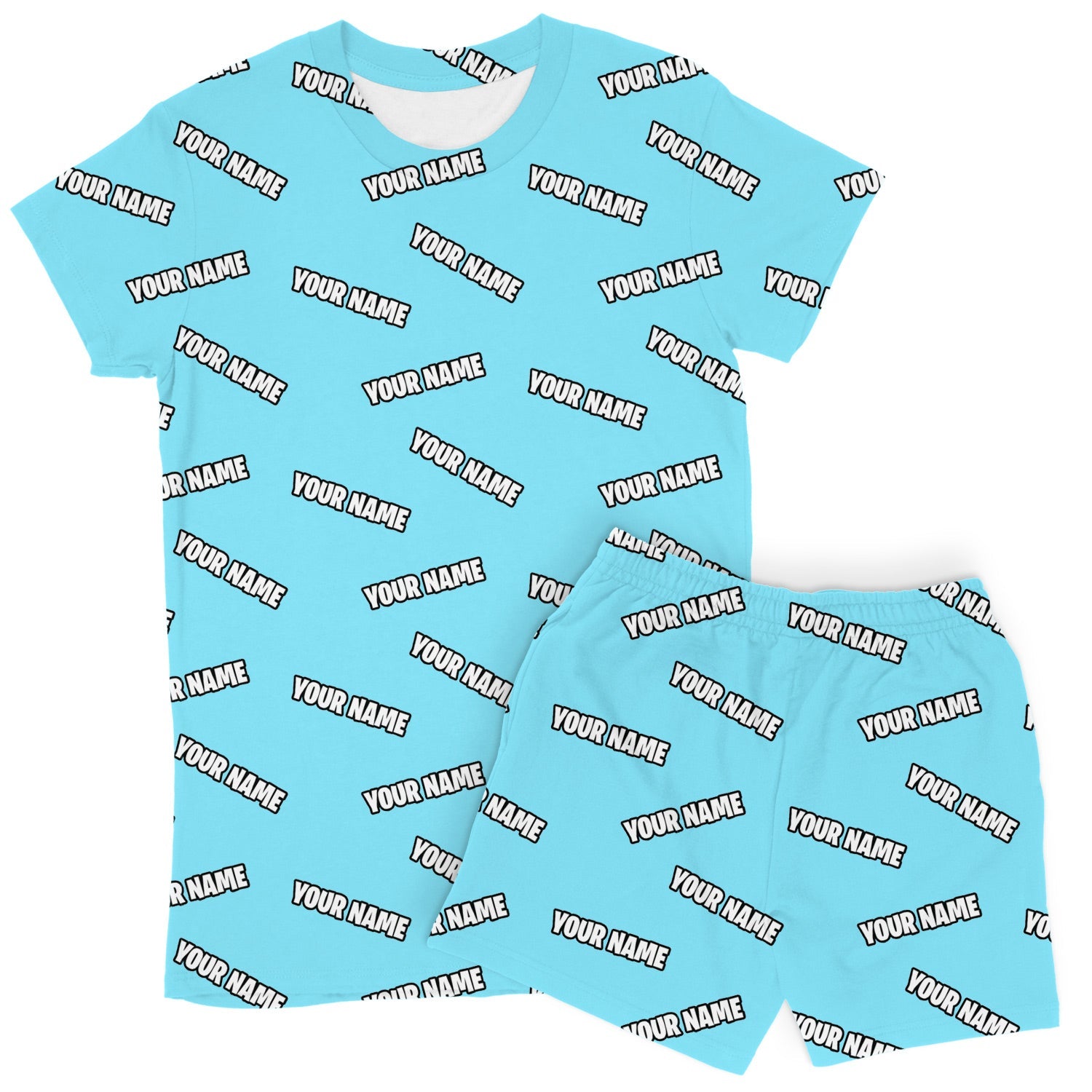 Your Name Women's Custom PJs - Shorts Set
