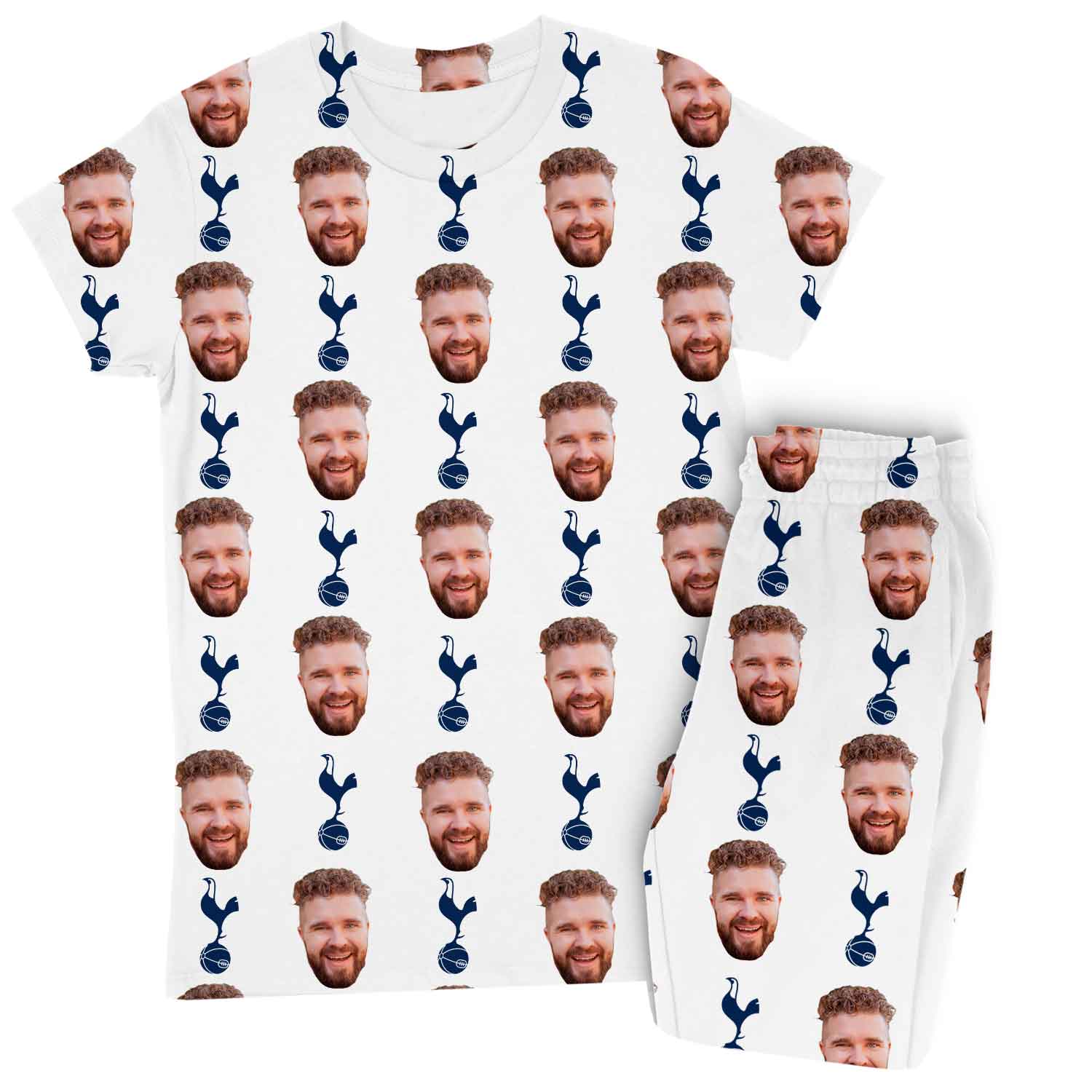 Spurs White Personalized Women's Pajamas - Pants Set