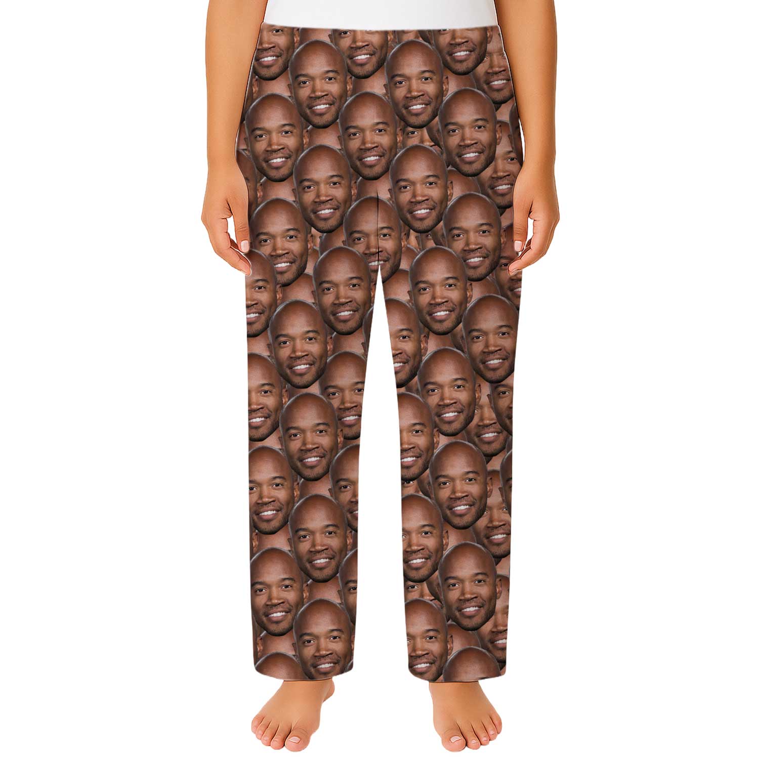 Women's Face Mash Custom PJ Pants