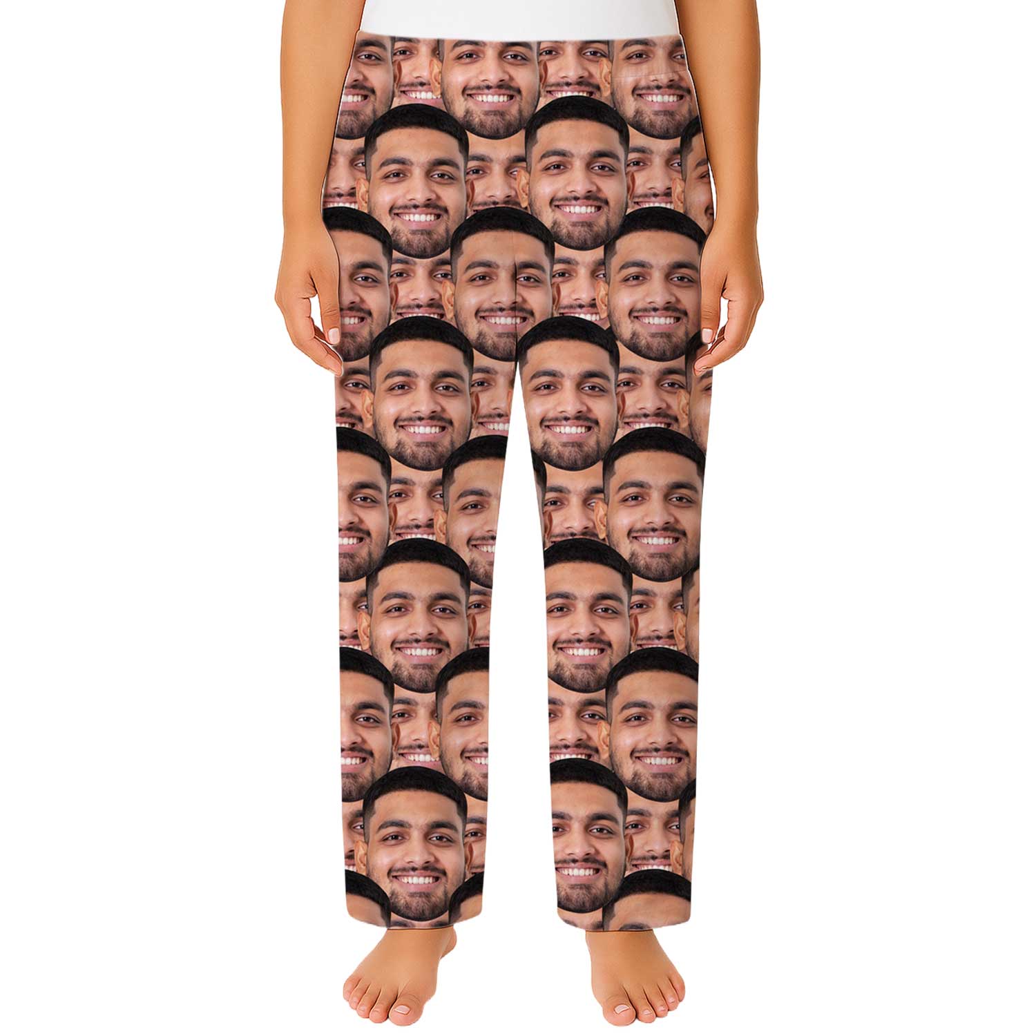 Women's Face Mash Custom PJ Pants
