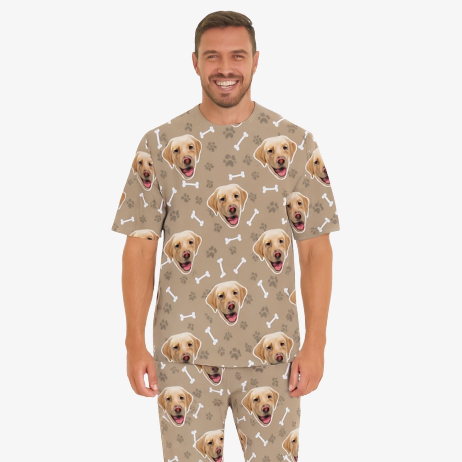 Your Dog Men's Custom Pajamas