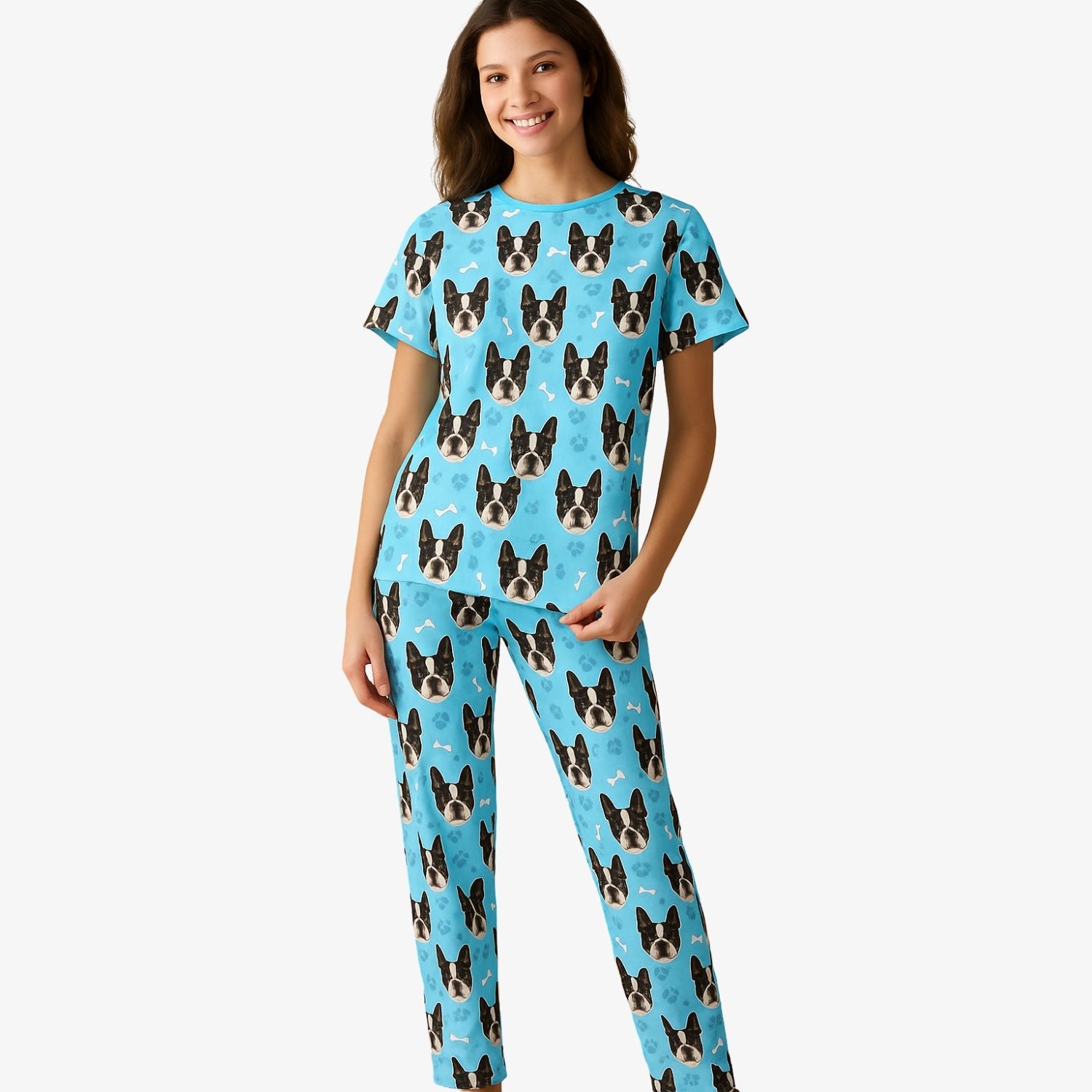 custom womens dog pajamas