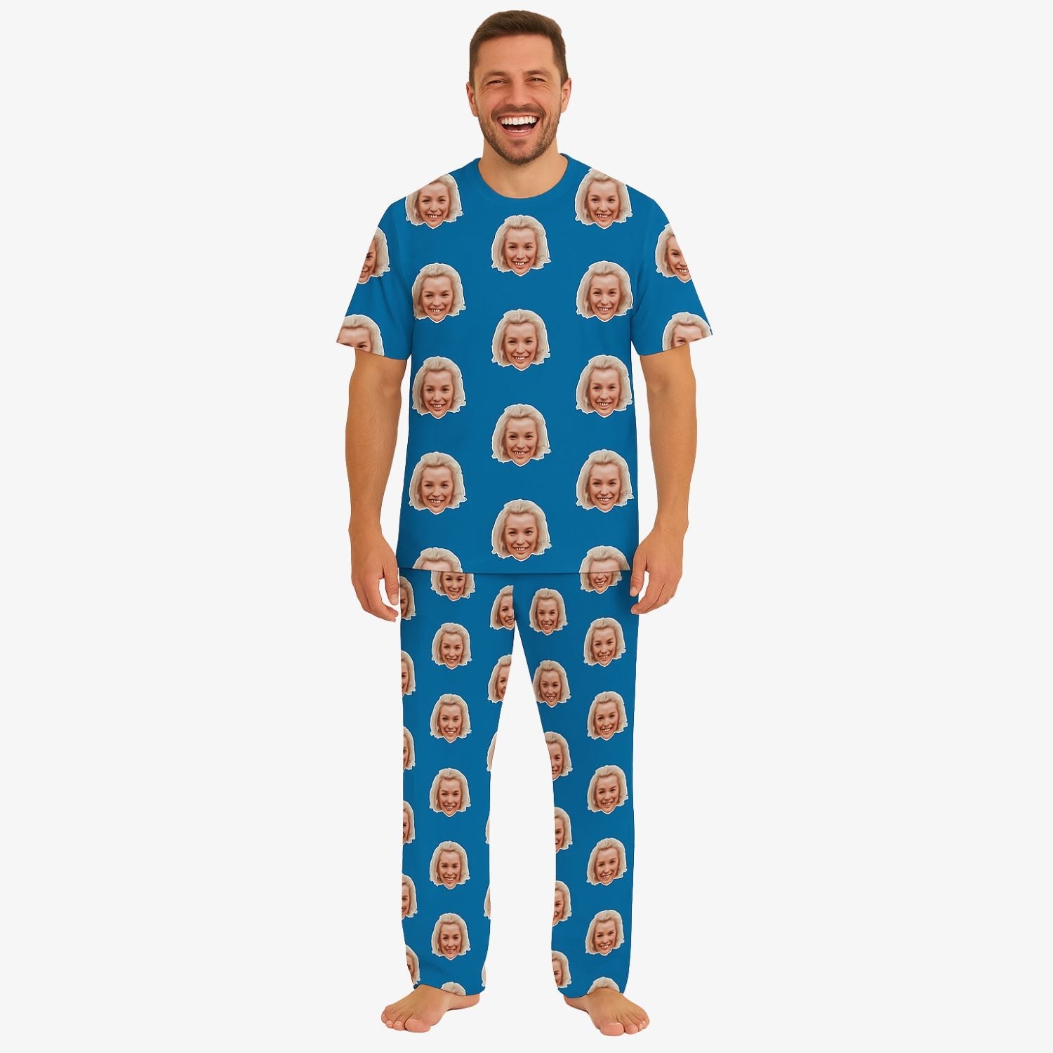 Your Face Men's Custom jammies