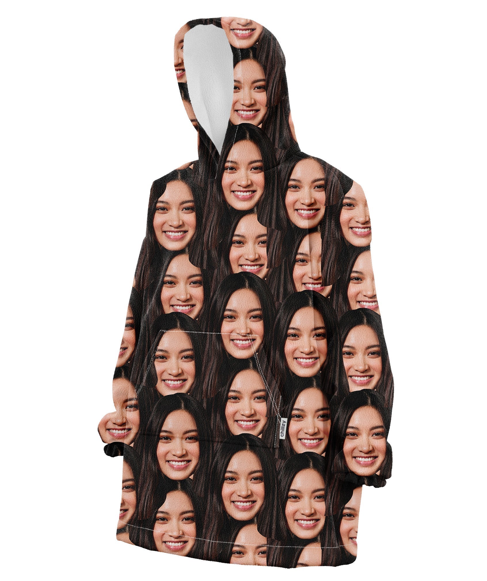 Face Mash Blanket Hoodie