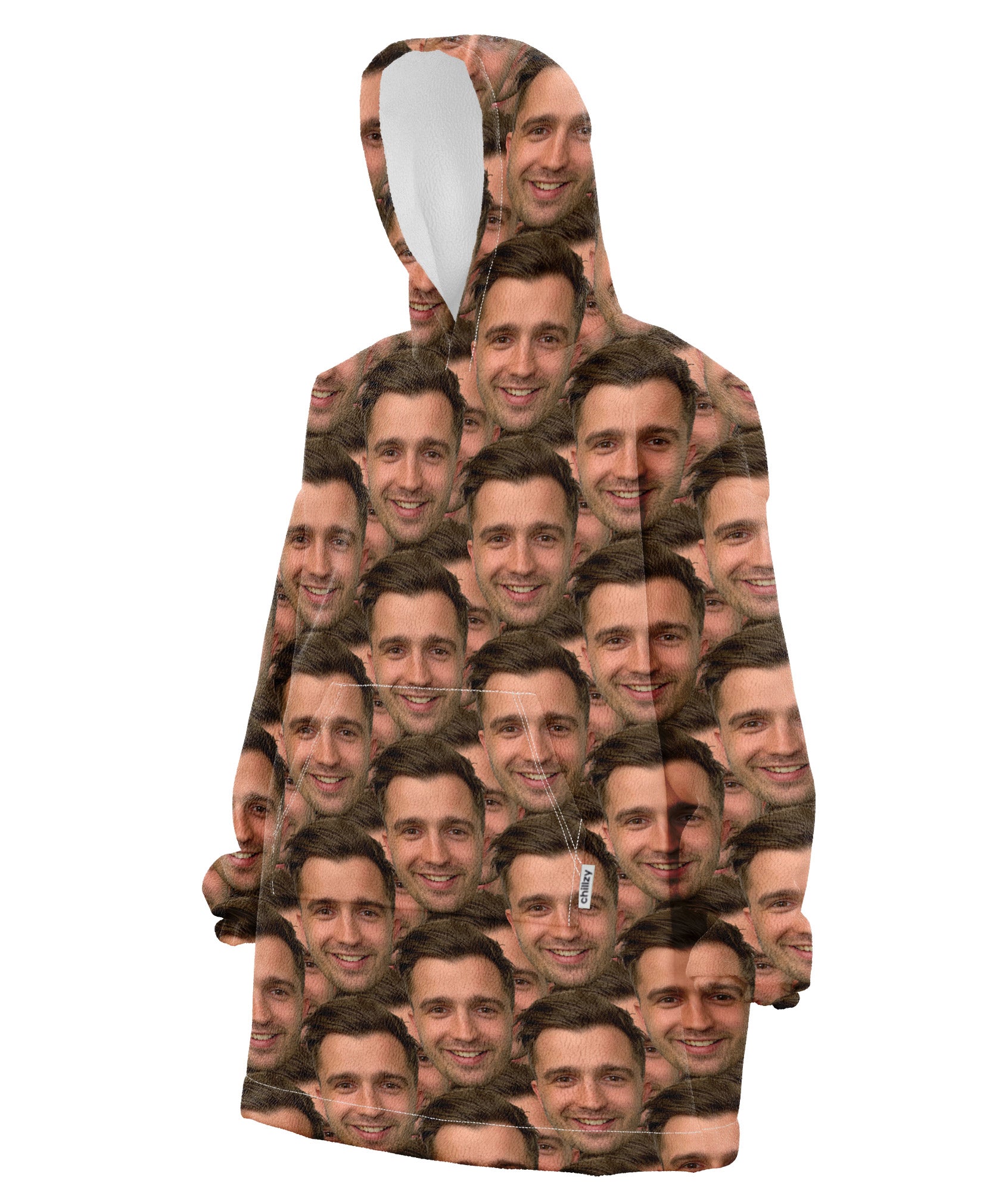 Face Mash Blanket Hoodie