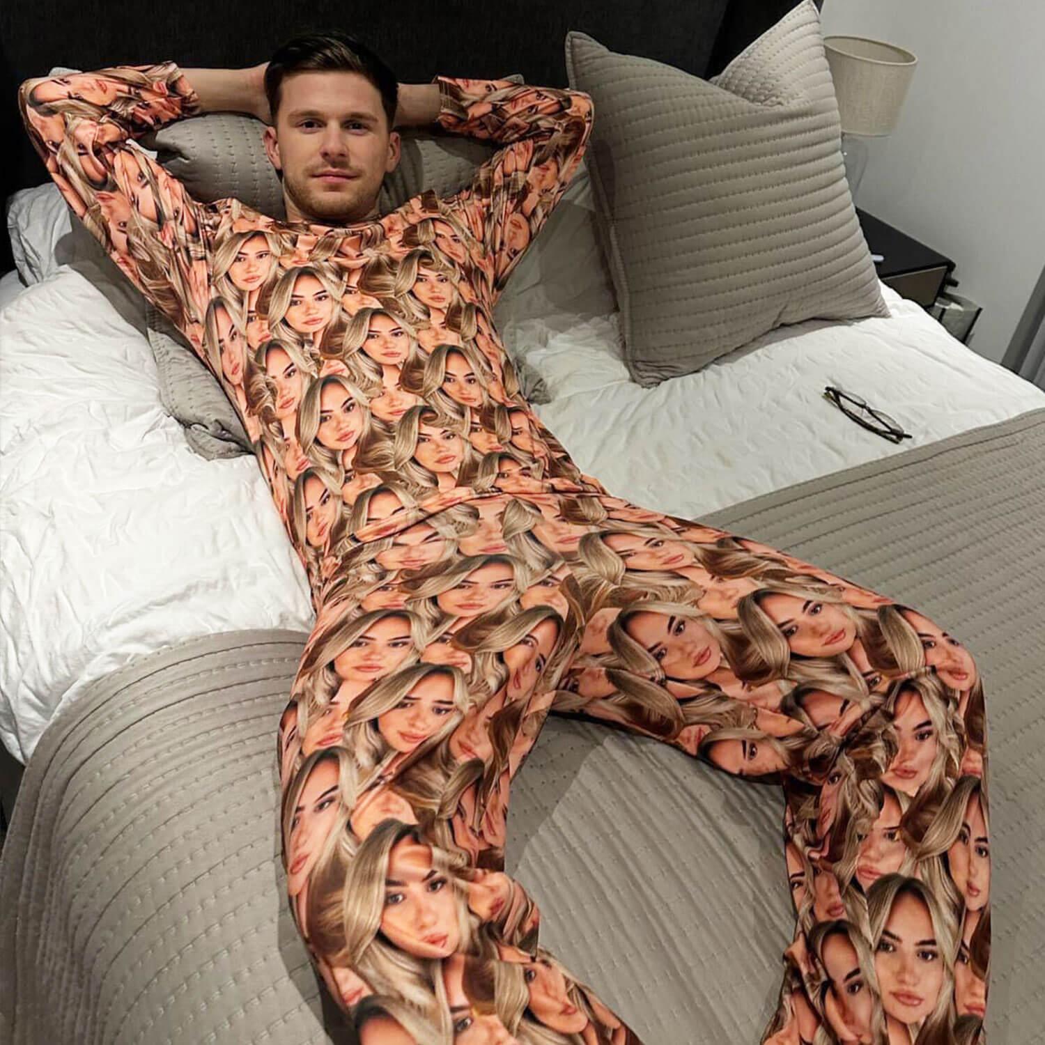 Men's Face Mash Pajamas