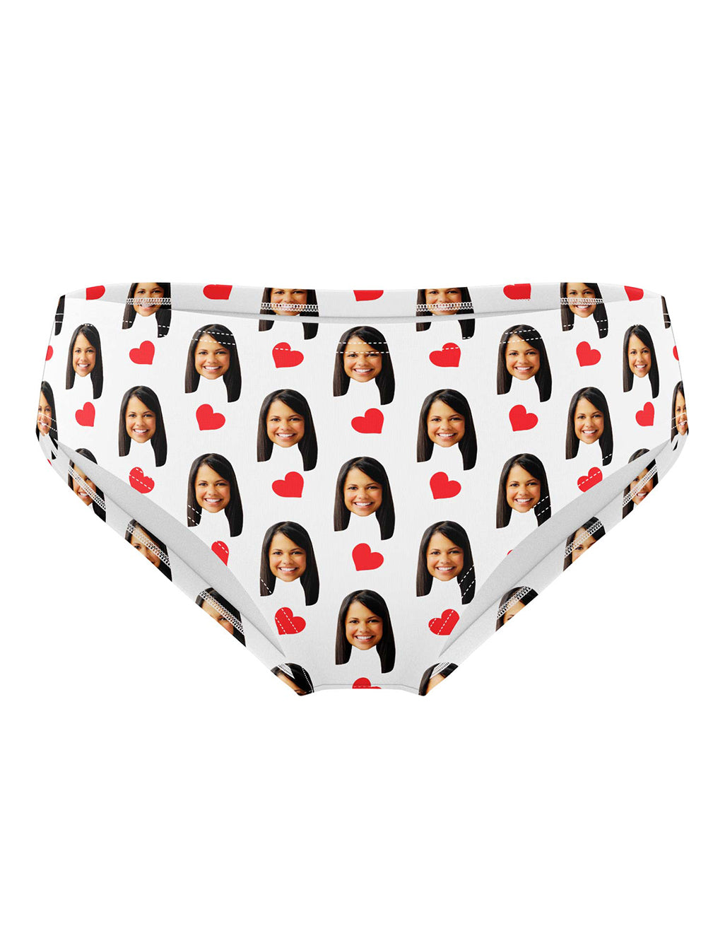 Face Hearts Swimming Trunks