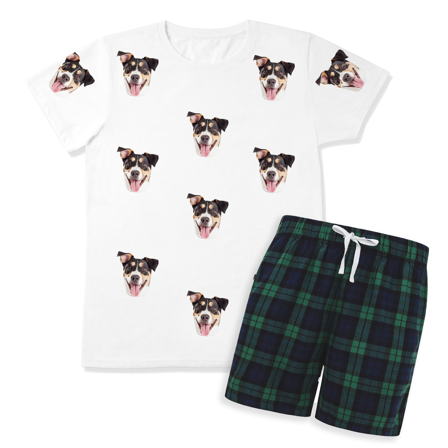 mens personalized dog pjs