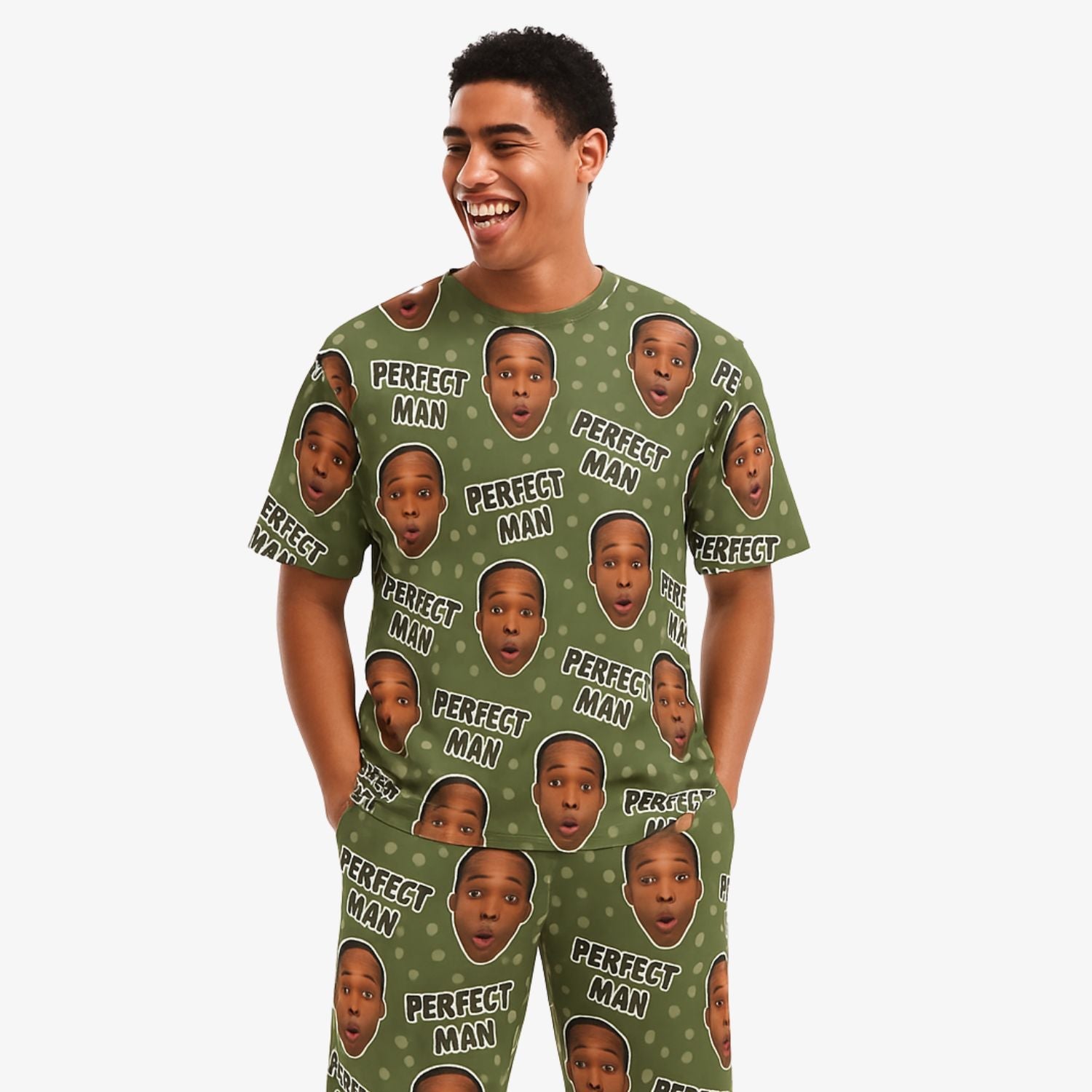 Men's Perfect Man Custom Pajamas