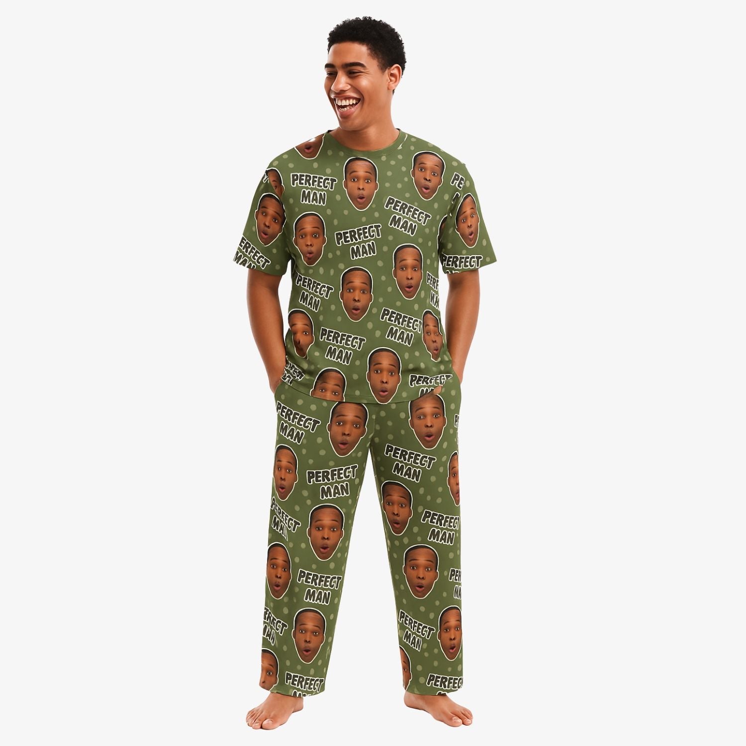 Men's Perfect Man Custom PJs