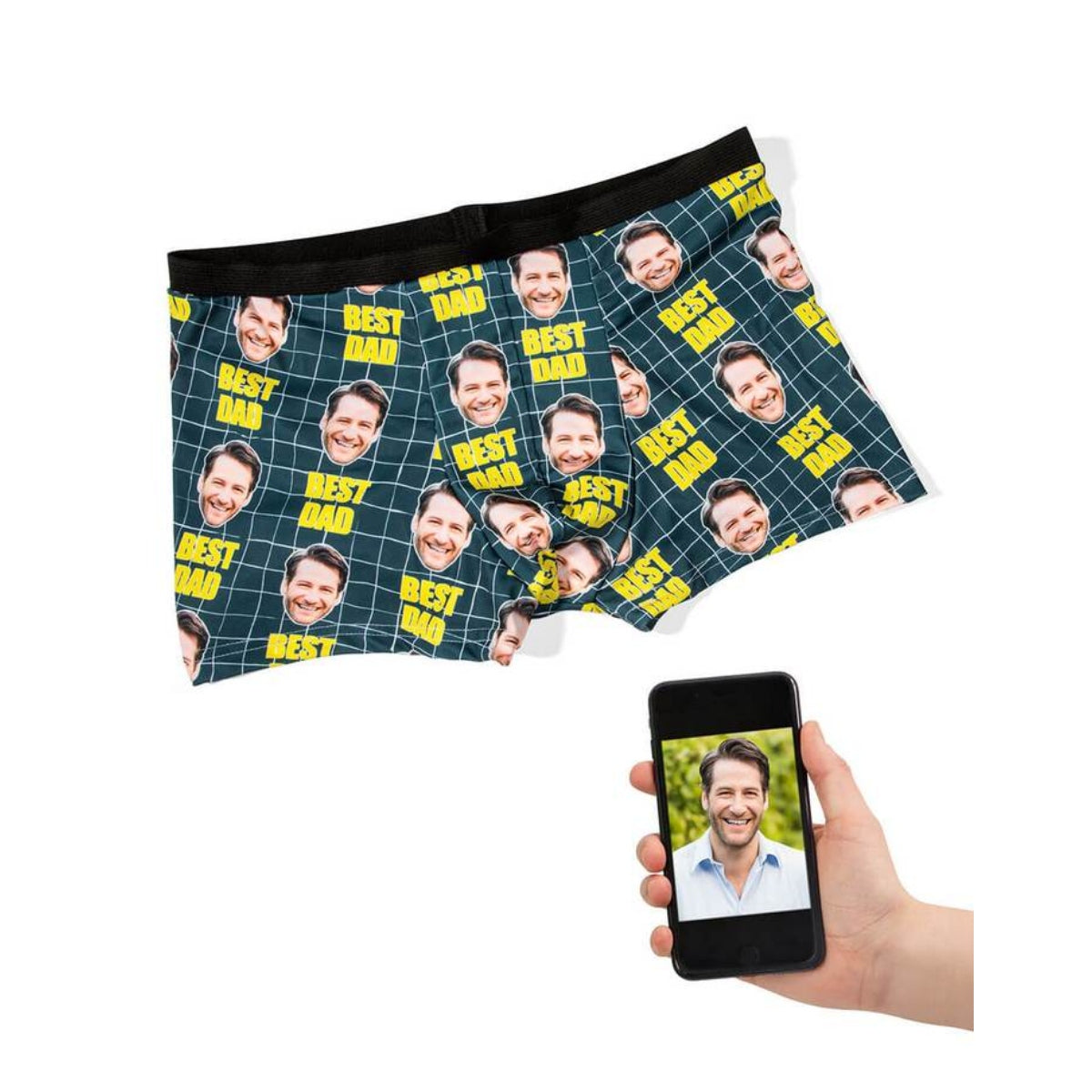 Your Best Dad Custom Boxers
