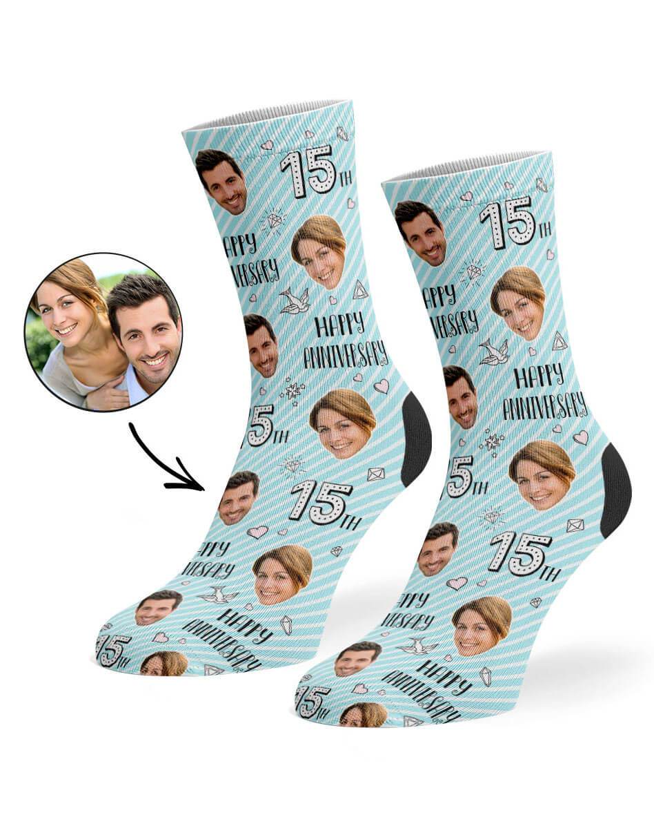 15th Anniversary Custom Socks