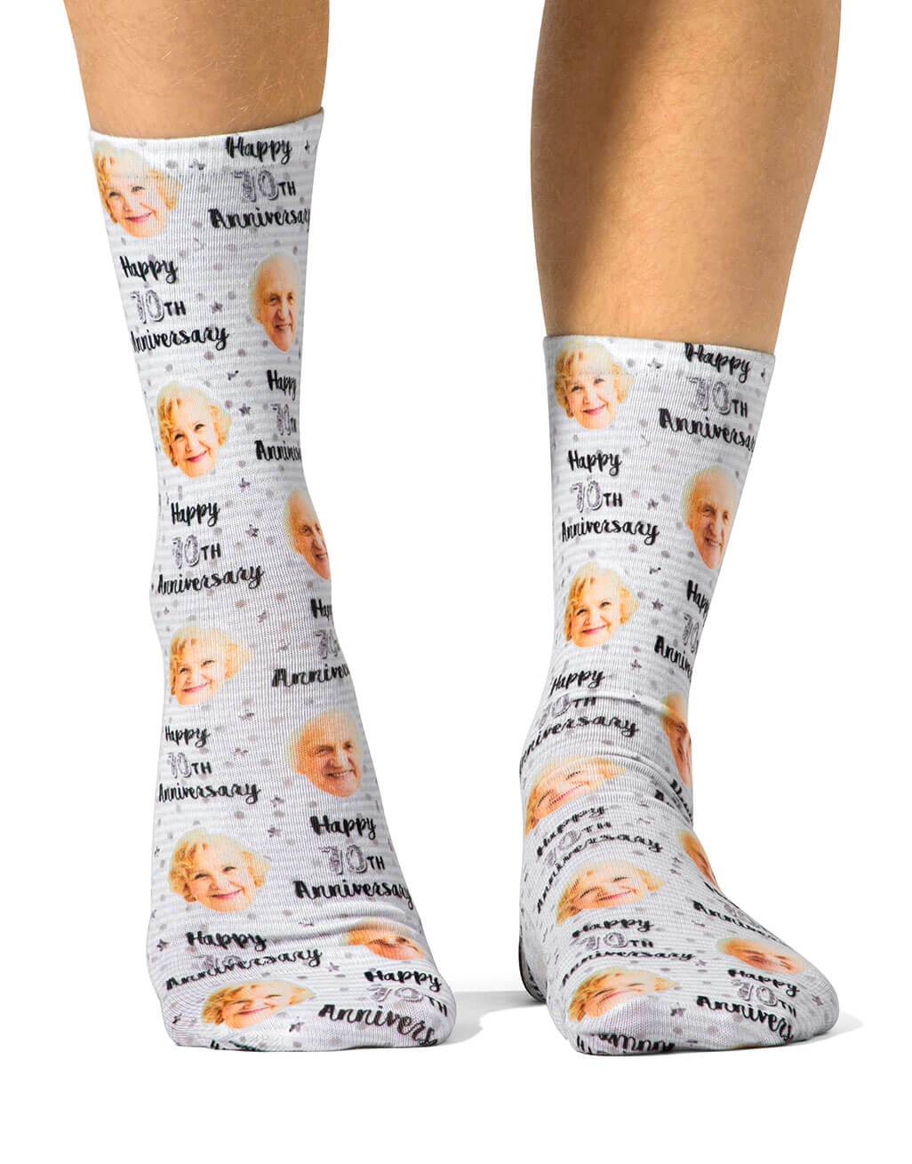 70th Anniversary Custom Socks