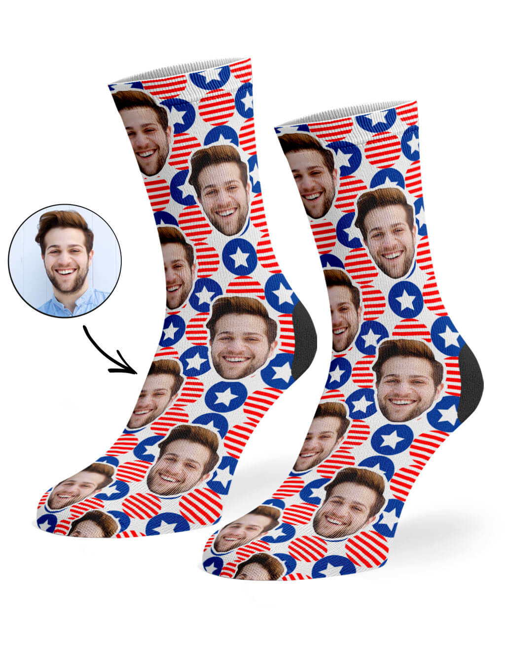 American Stars Custom Socks