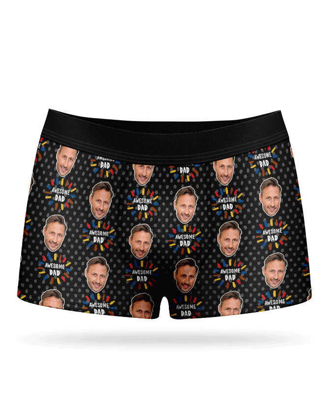 Awesome Dad Custom Boxers