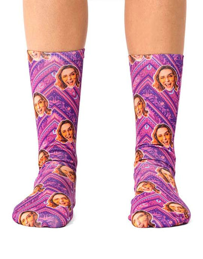 Aztec Festival Custom Socks