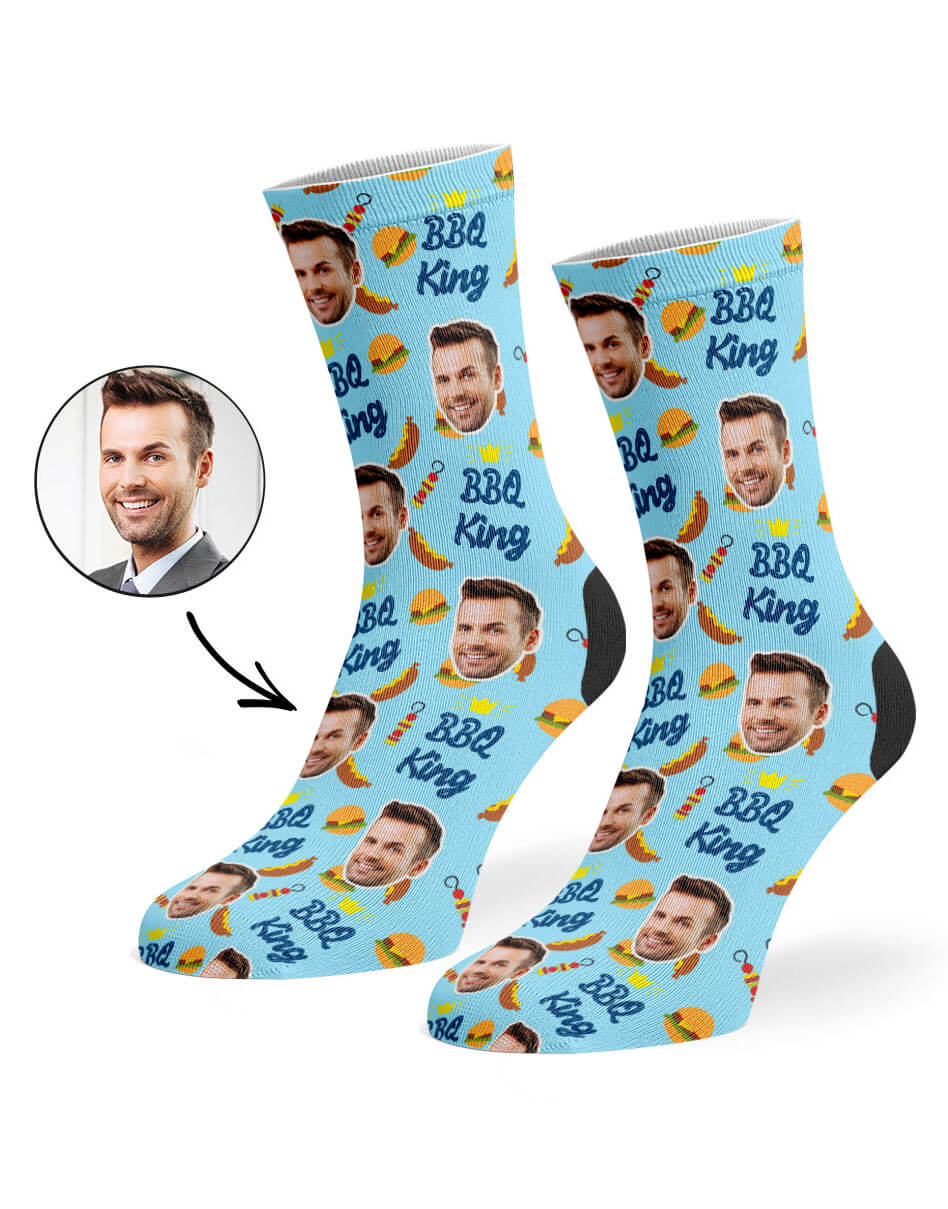 BBQ King Custom Socks
