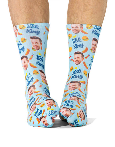 BBQ King Custom Socks