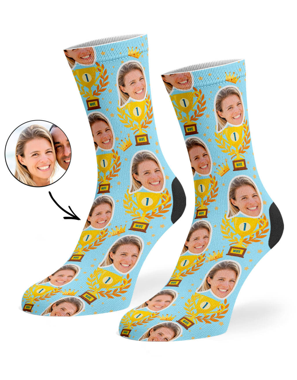 Trophy Wife Custom Socks