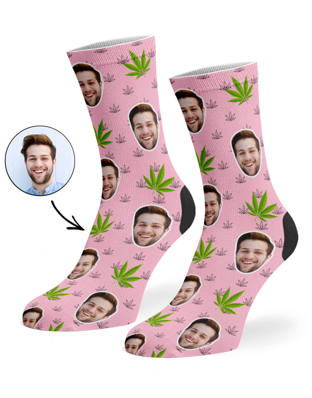 Marijuana Custom Socks