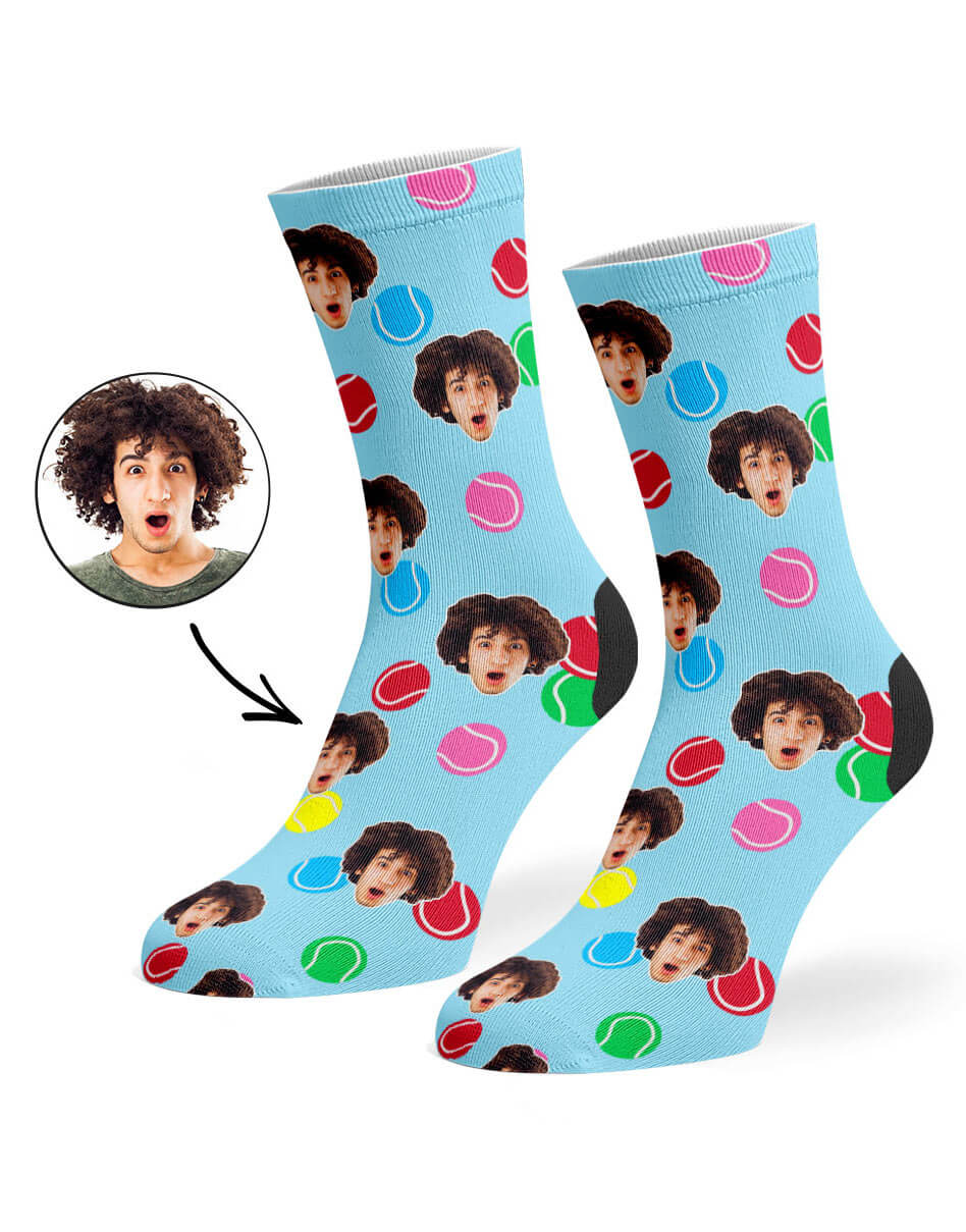 Colorful Tennis Custom Socks