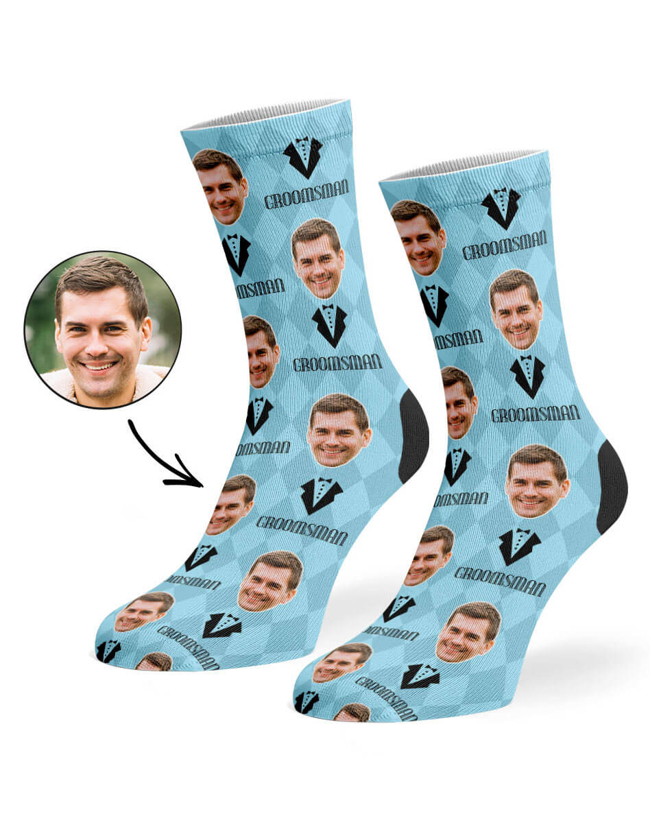 Groomsman Custom Socks